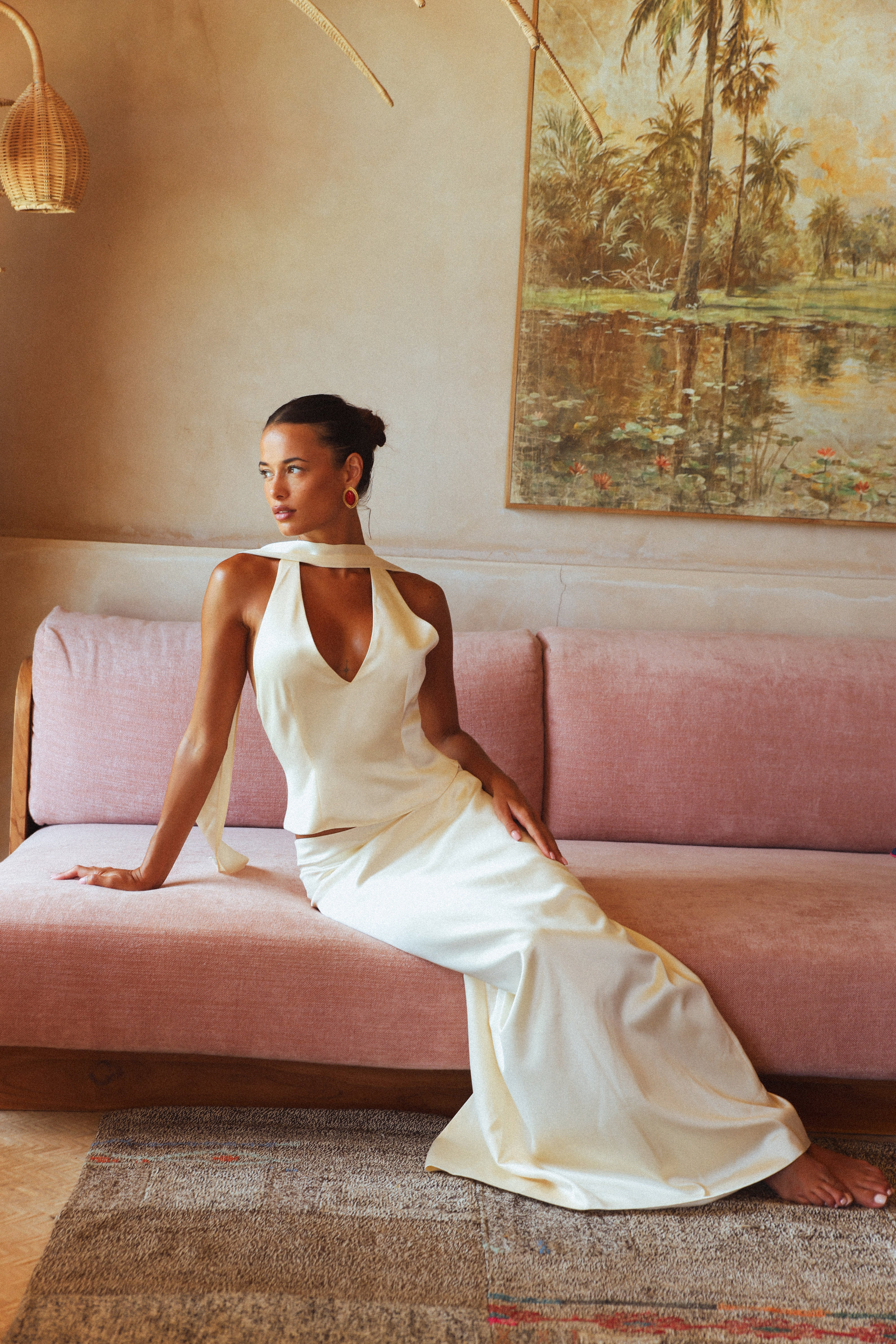 KENDAL GOWN | CHAMPAGNE HNTR THE LABEL