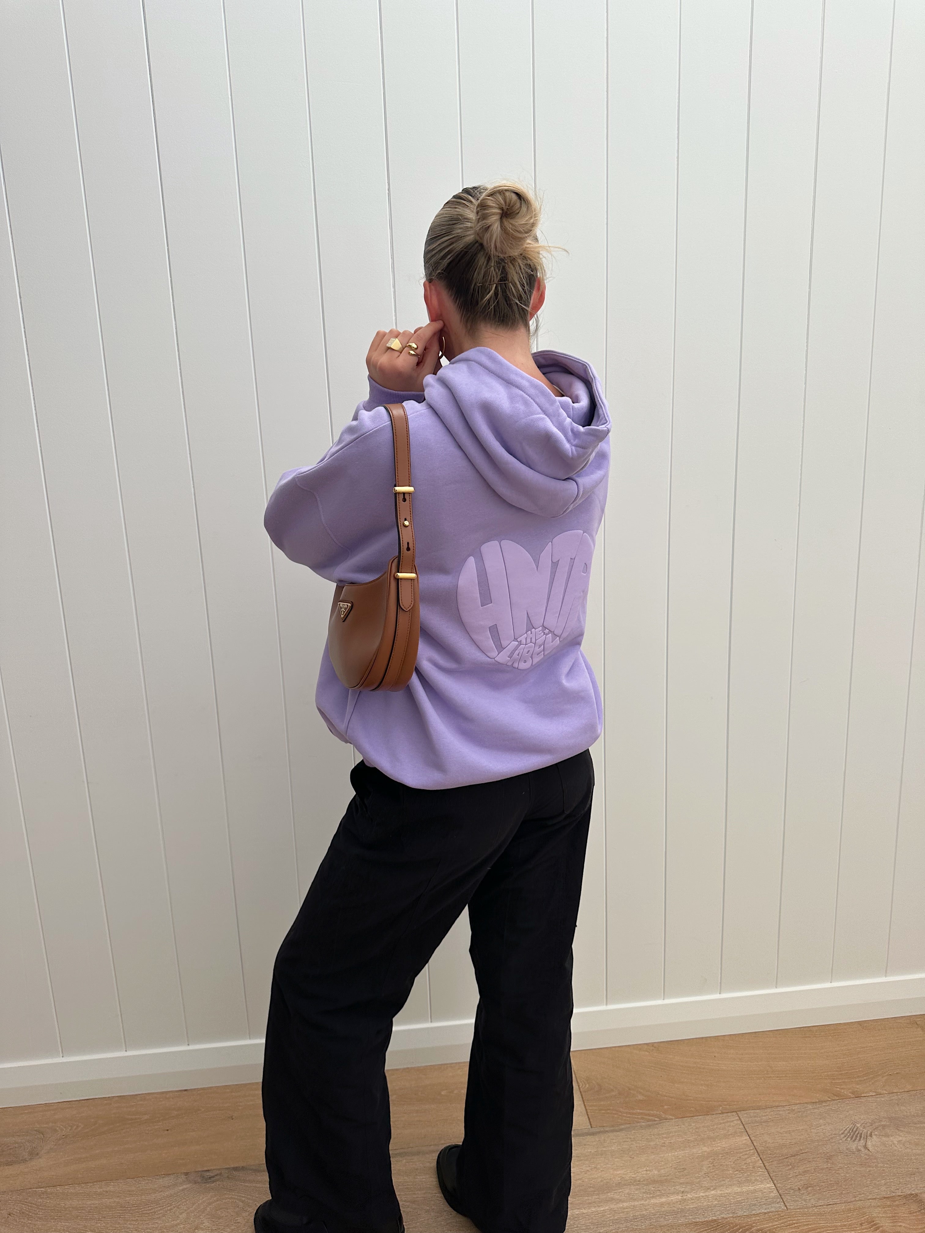 HNTR PUFF HOOD LILAC | EX SHOP STOCK HNTR THE LABEL