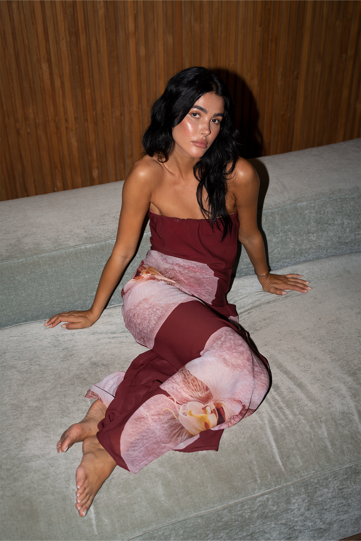 ALESSIA MAXI DRESS | ORCHID