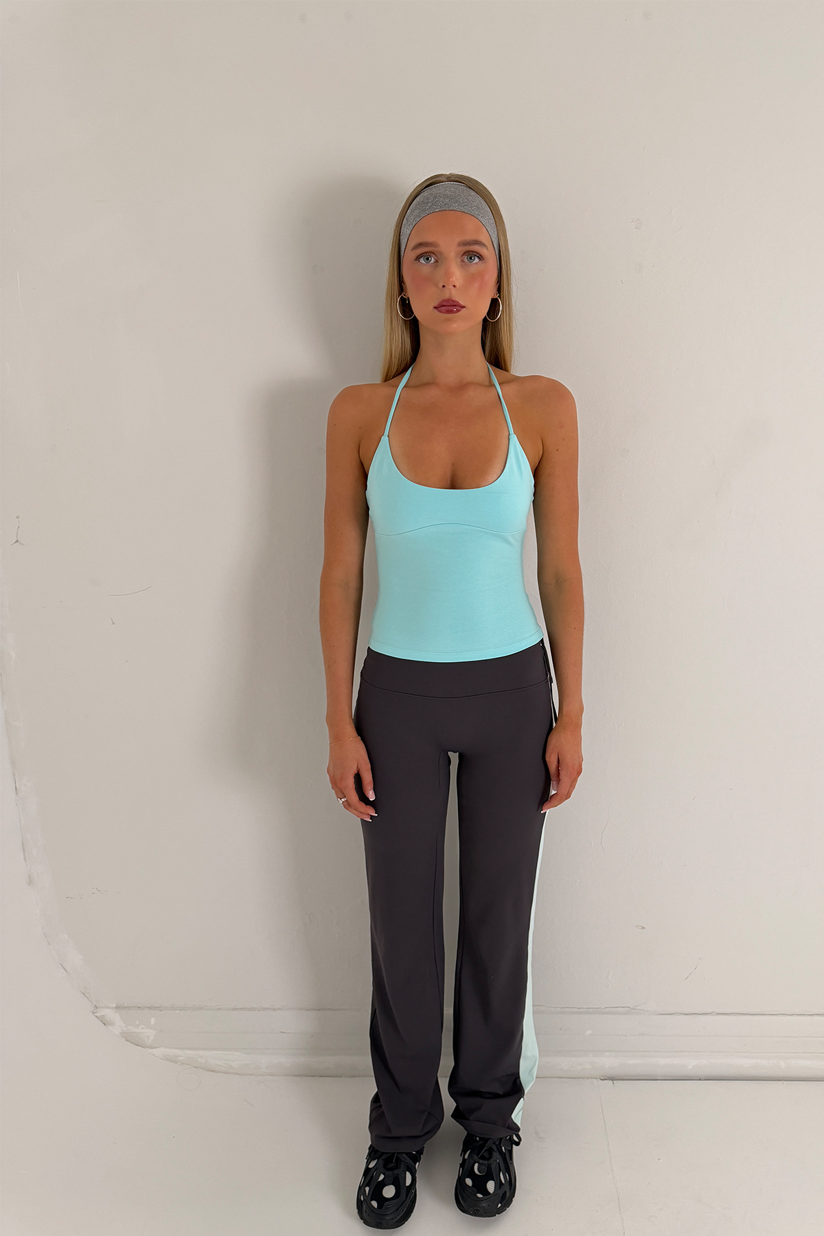 HALTER TANK | AQUA HNTR THE LABEL