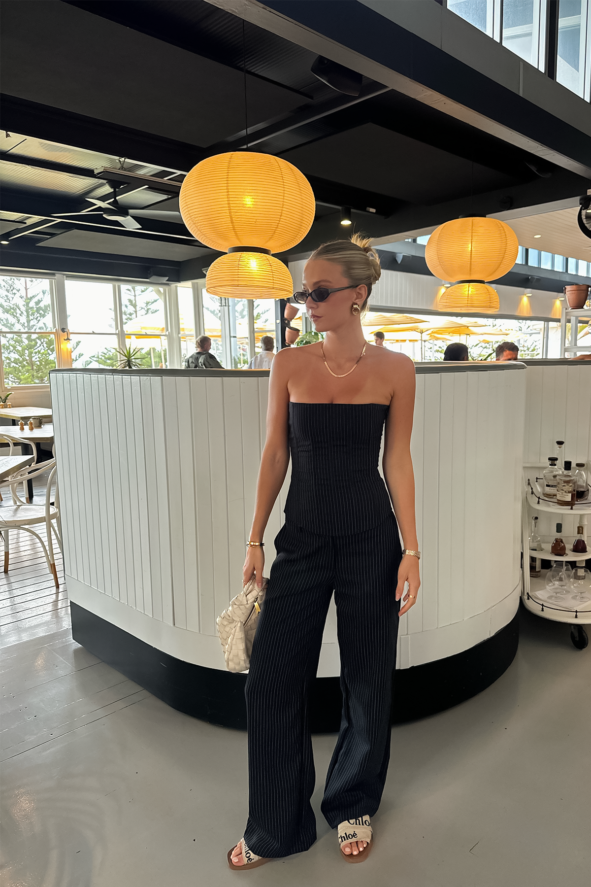 Ipanema pant | Pinstripe