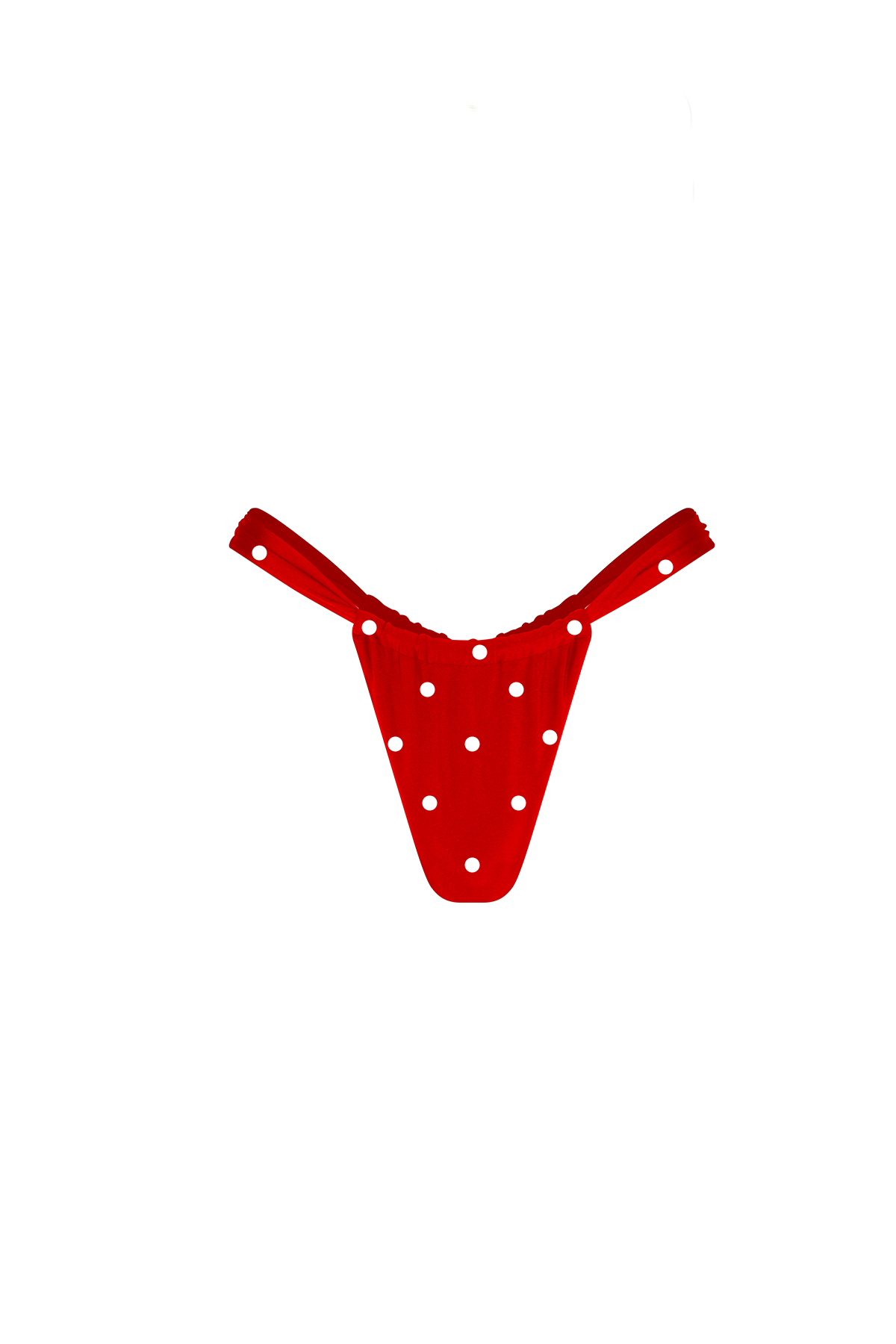 LEME PANT | RED POLKA