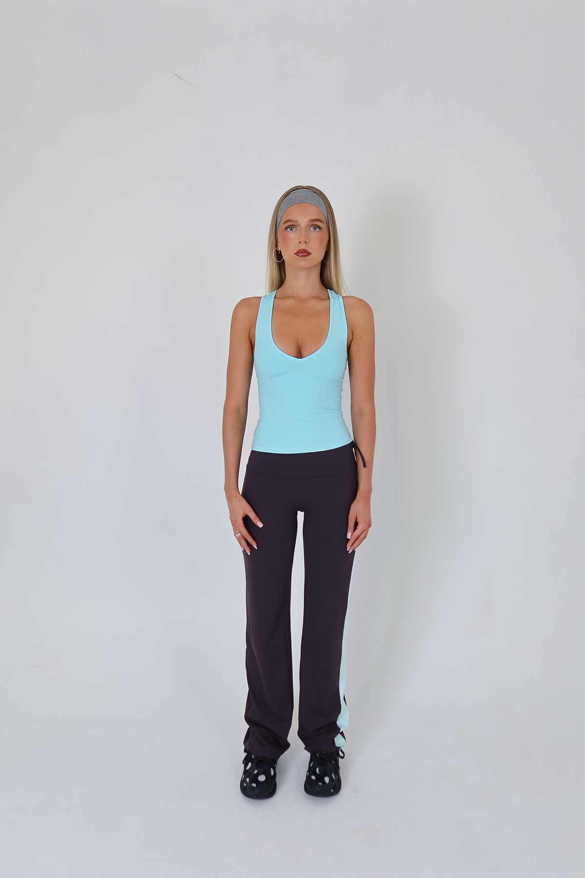 RACERBACK TANK | AQUA