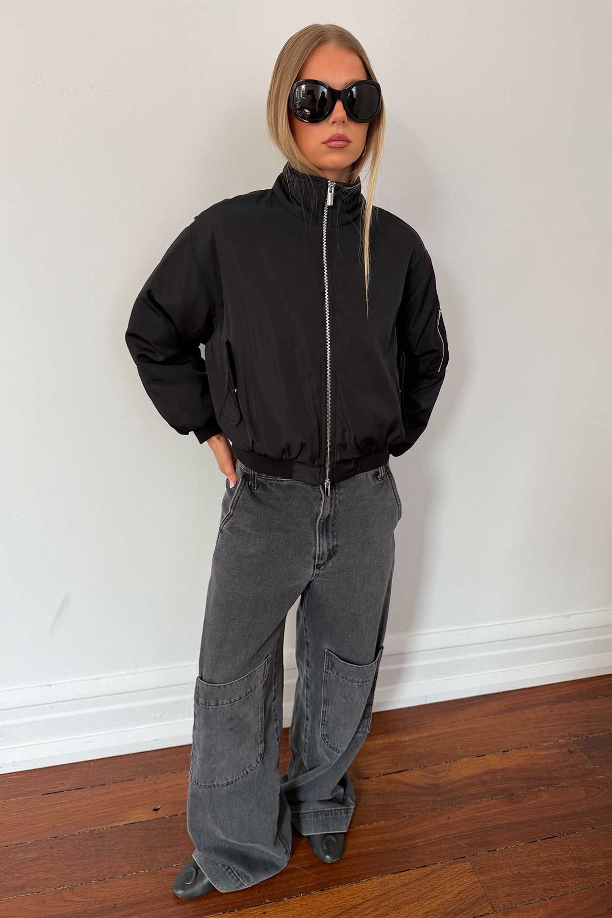 Capsule Bomber Jacket HNTR THE LABEL