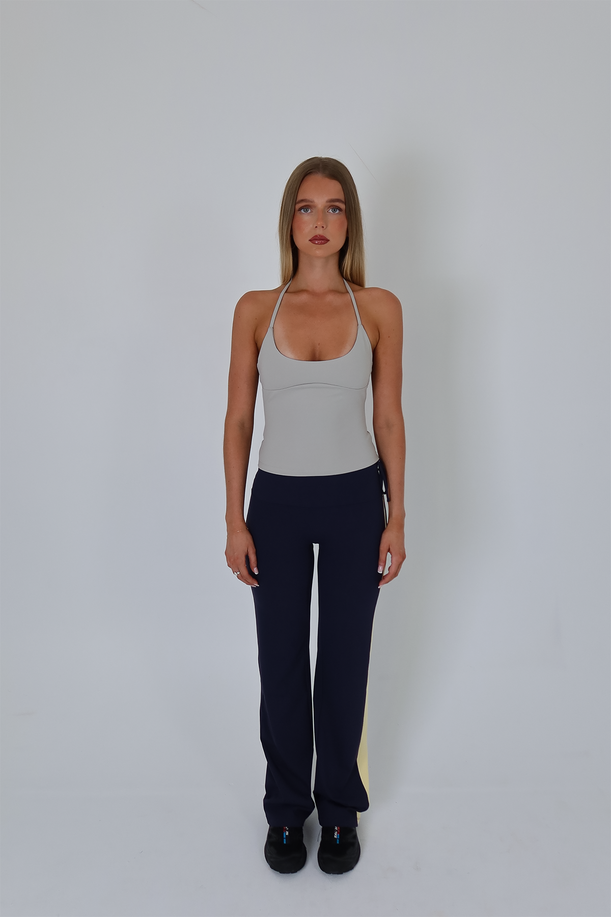 HALTER TANK | TAUPE