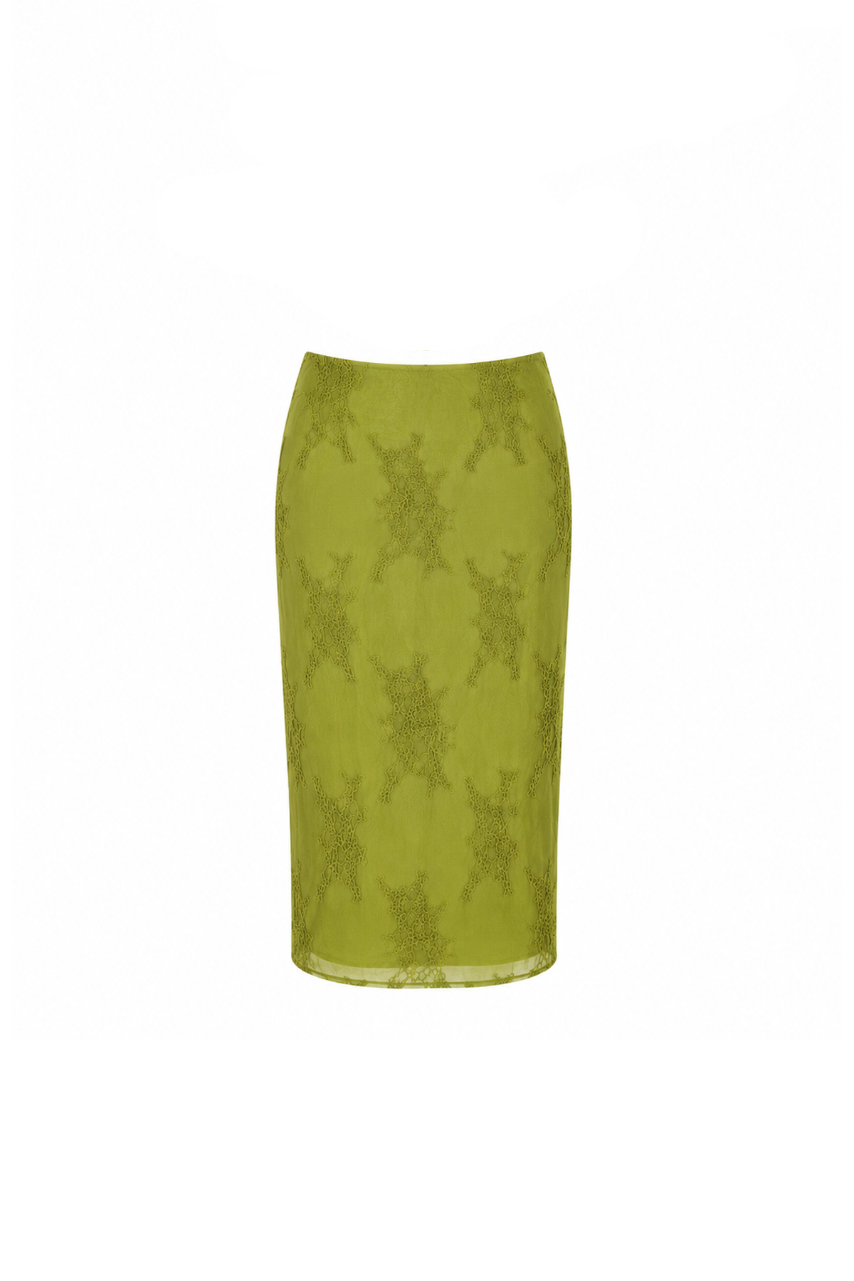INKA MIDI SKIRT | GREEN HNTR THE LABEL