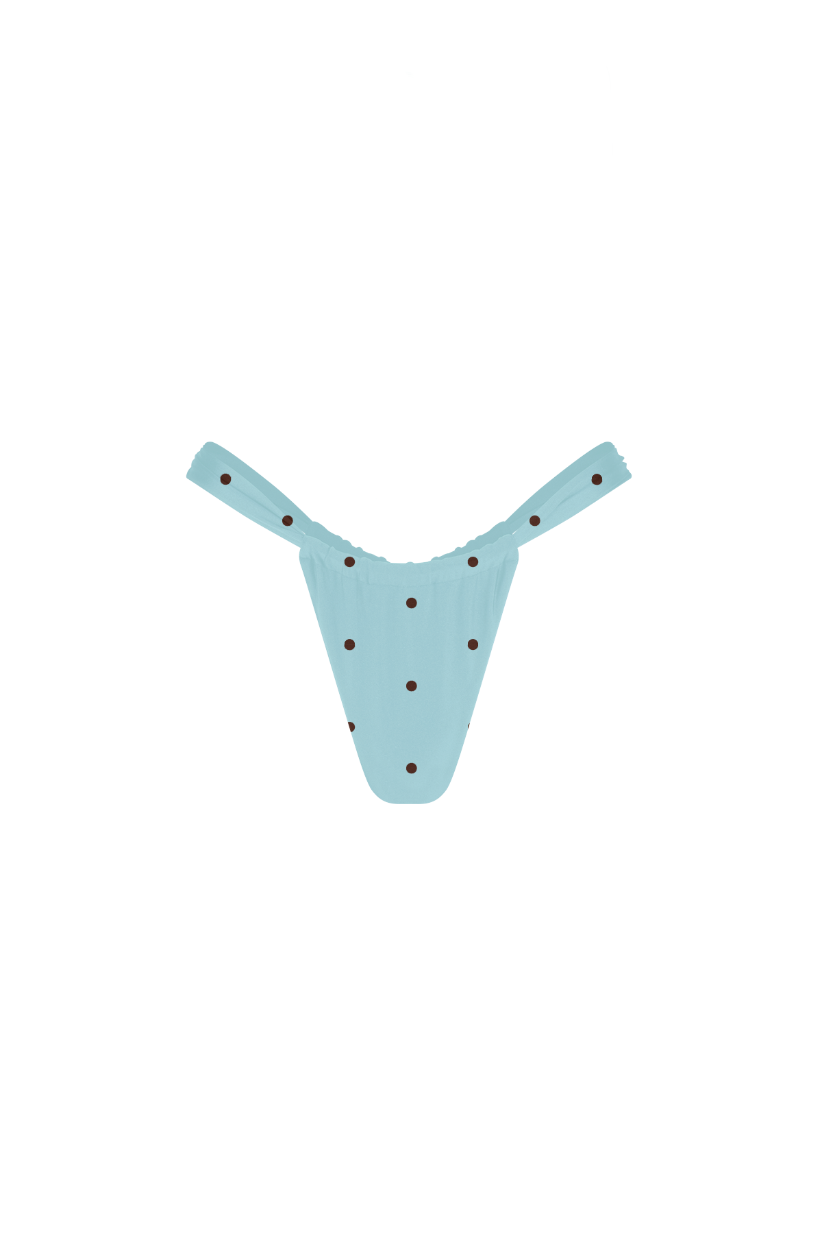 LEME PANT | BABY BLUE POLKA