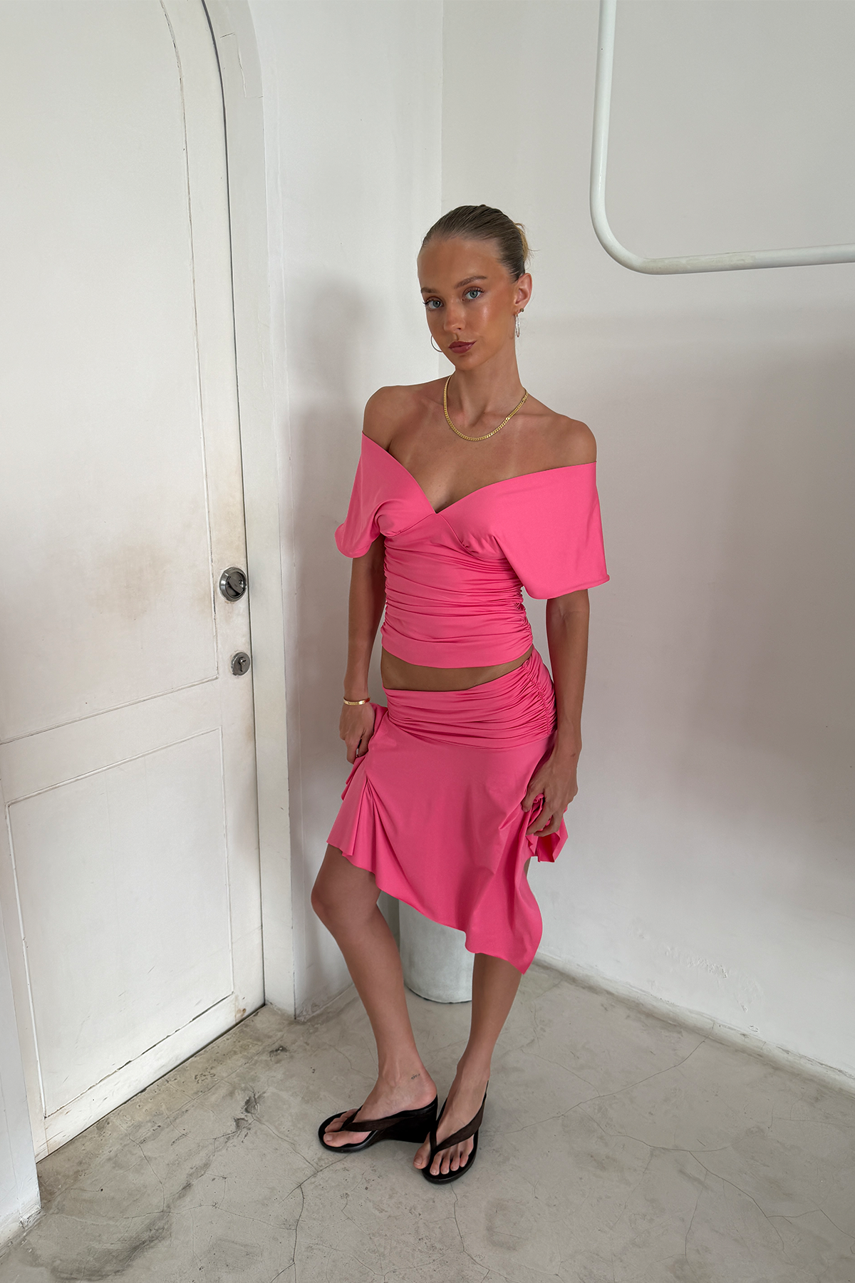 ANDI SKIRT | CORAL HNTR THE LABEL