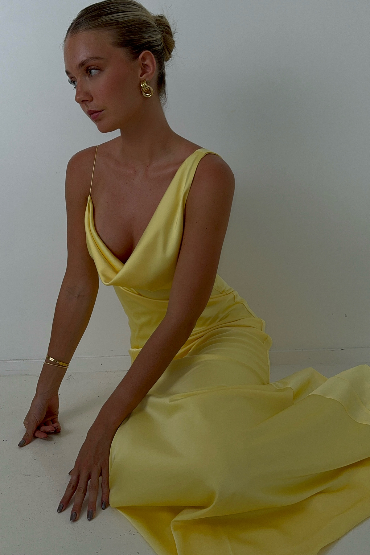 BIANKA GOWN - LEMON