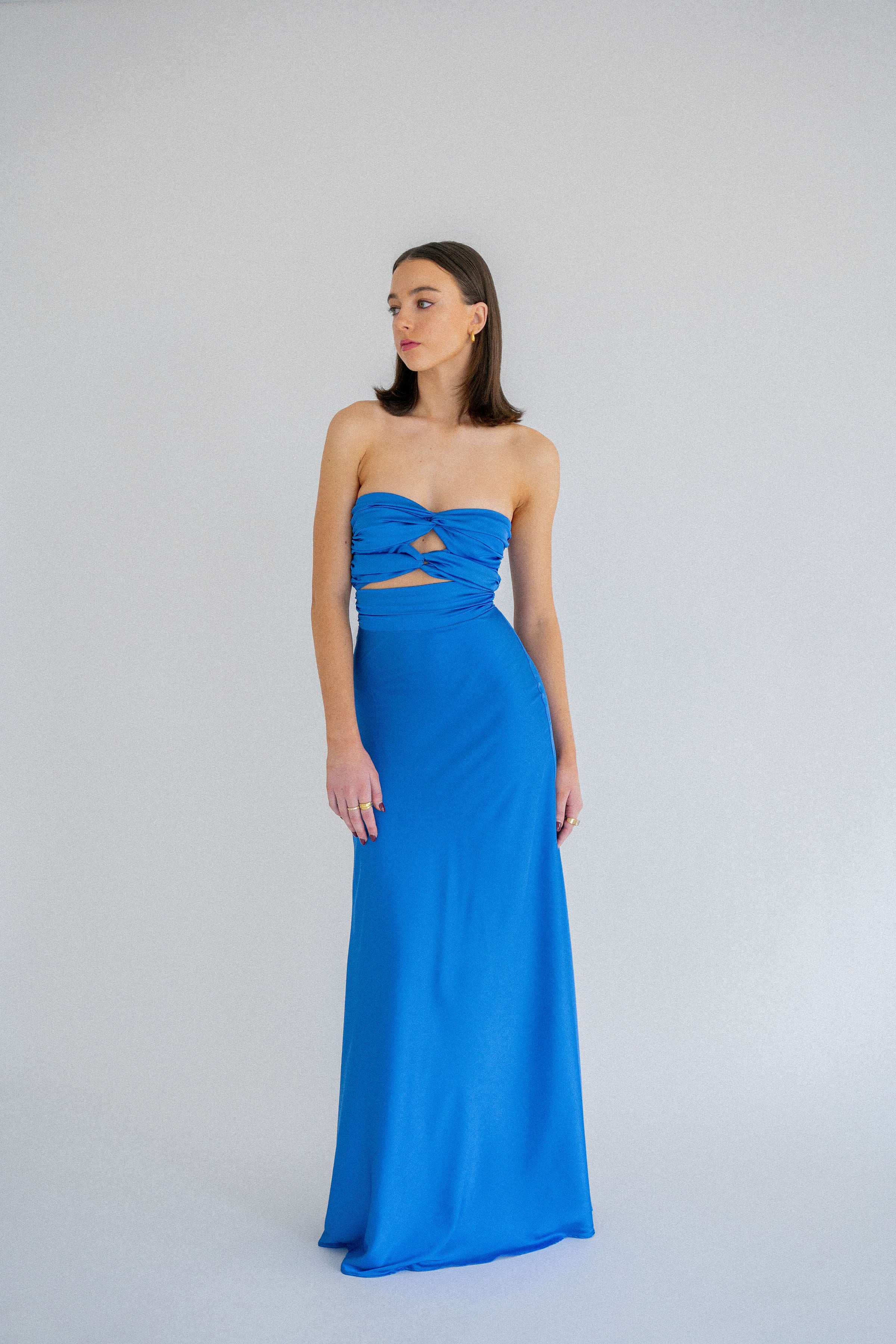 INKA GOWN: azul