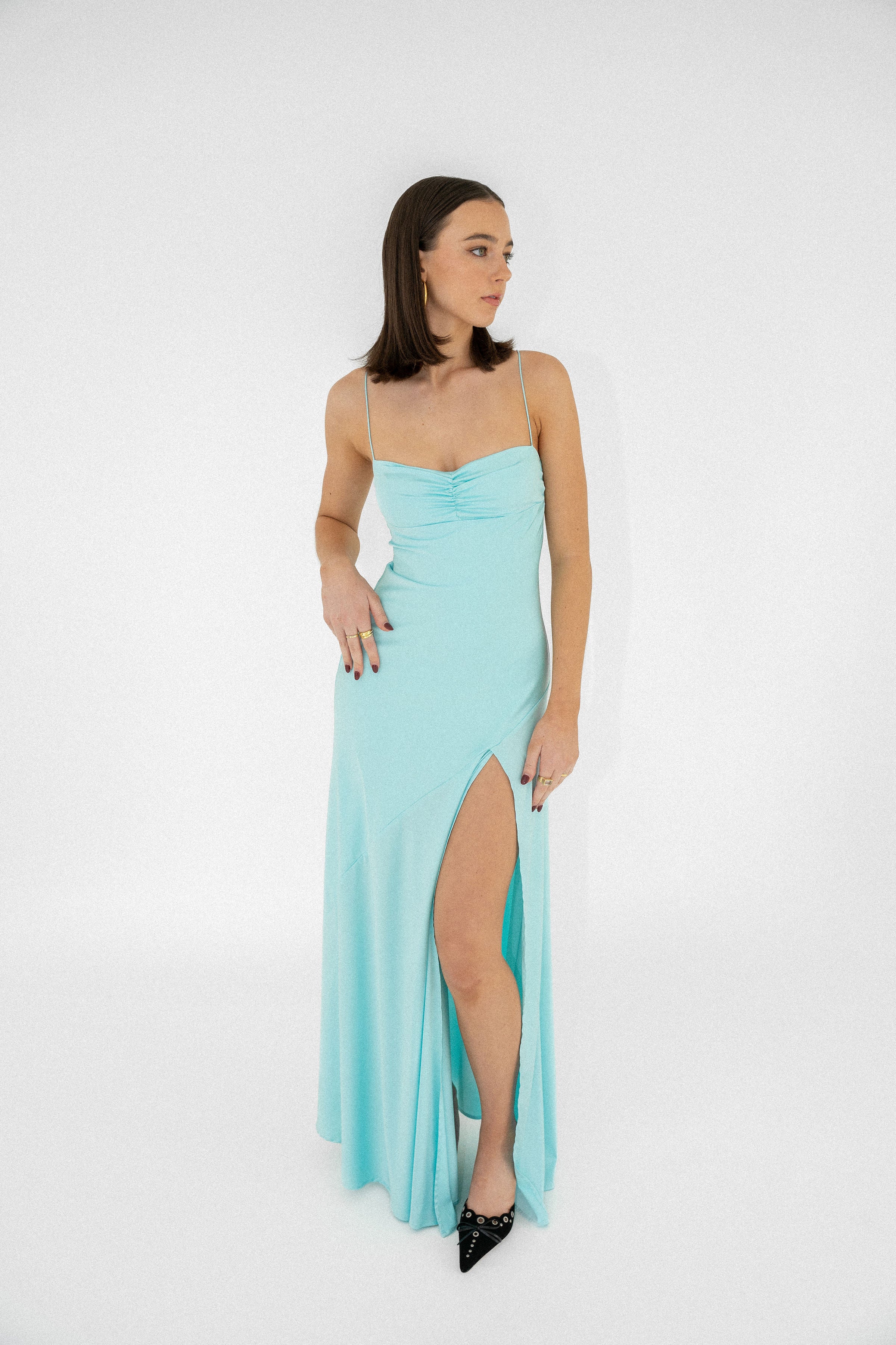 GAIA GOWN | AQUA