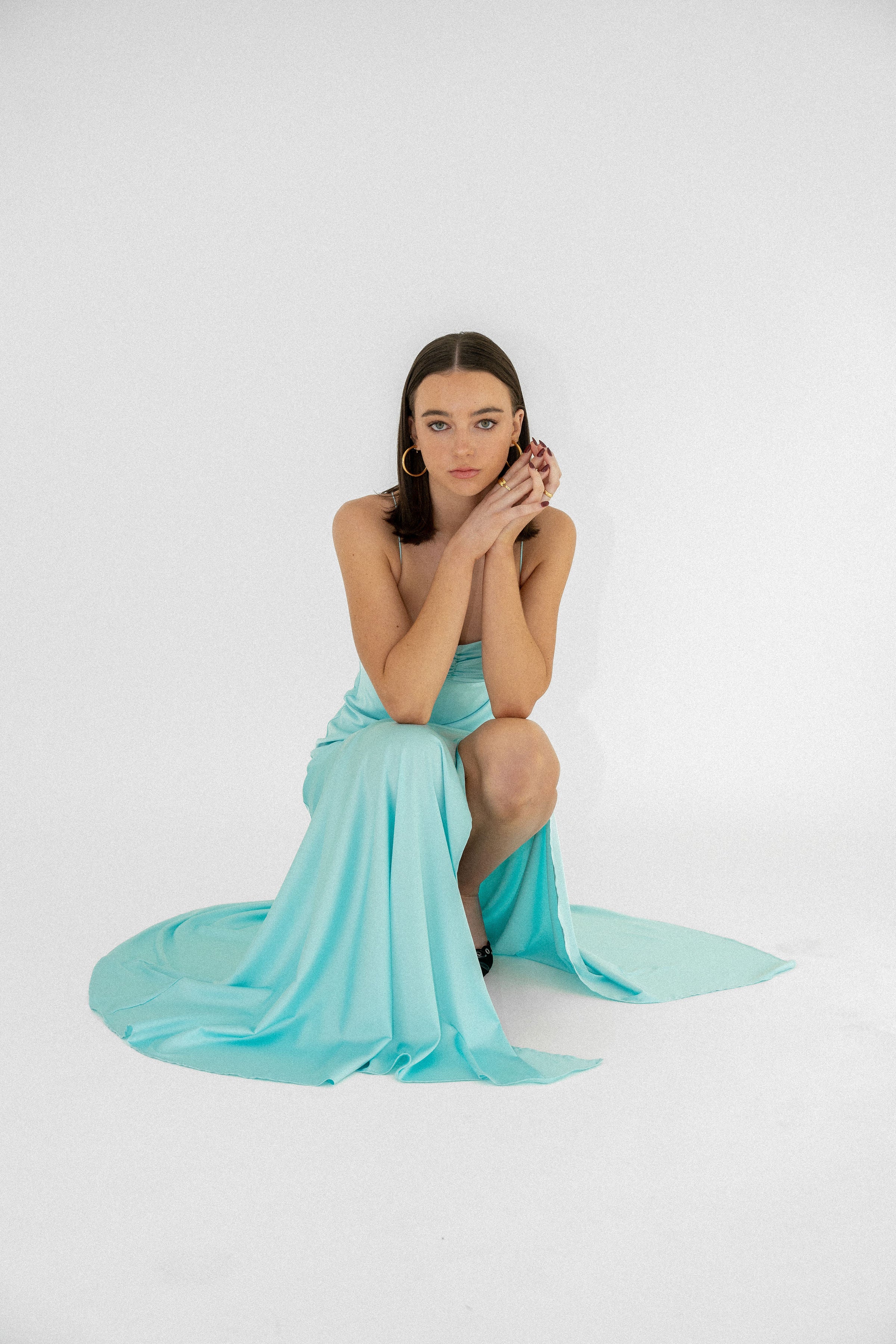GAIA GOWN | AQUA