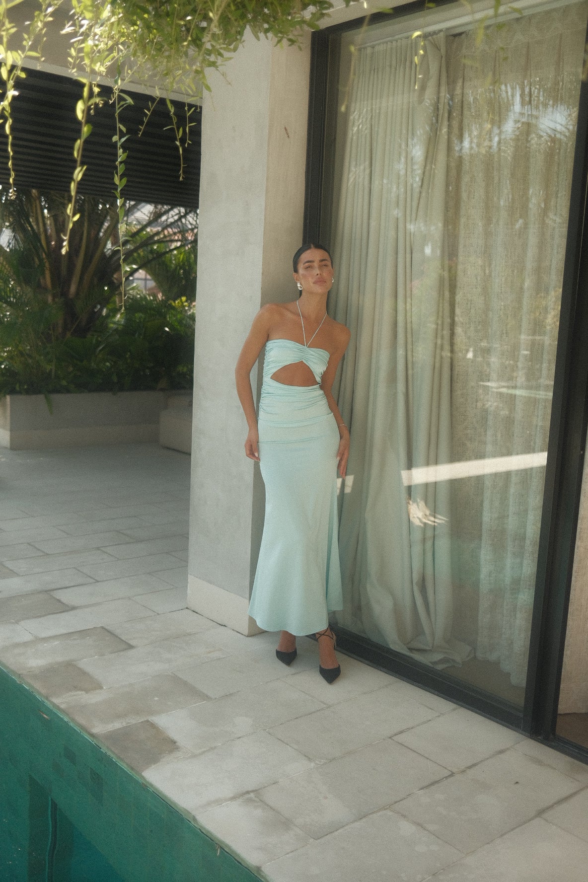 AUDE DRESS | AQUA
