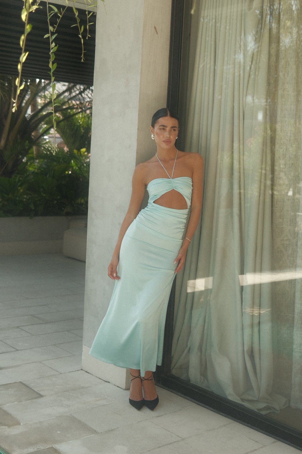 AUDE DRESS | AQUA