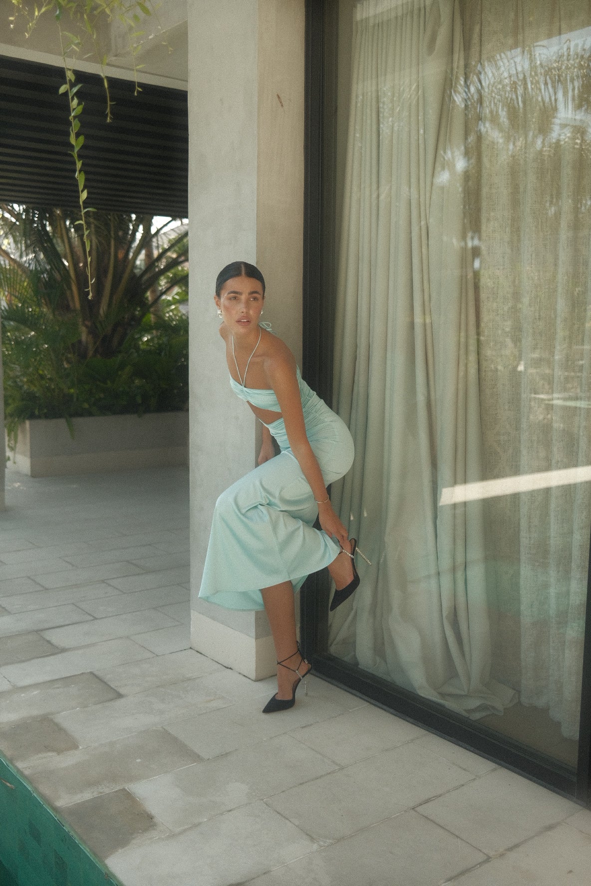 AUDE DRESS | AQUA
