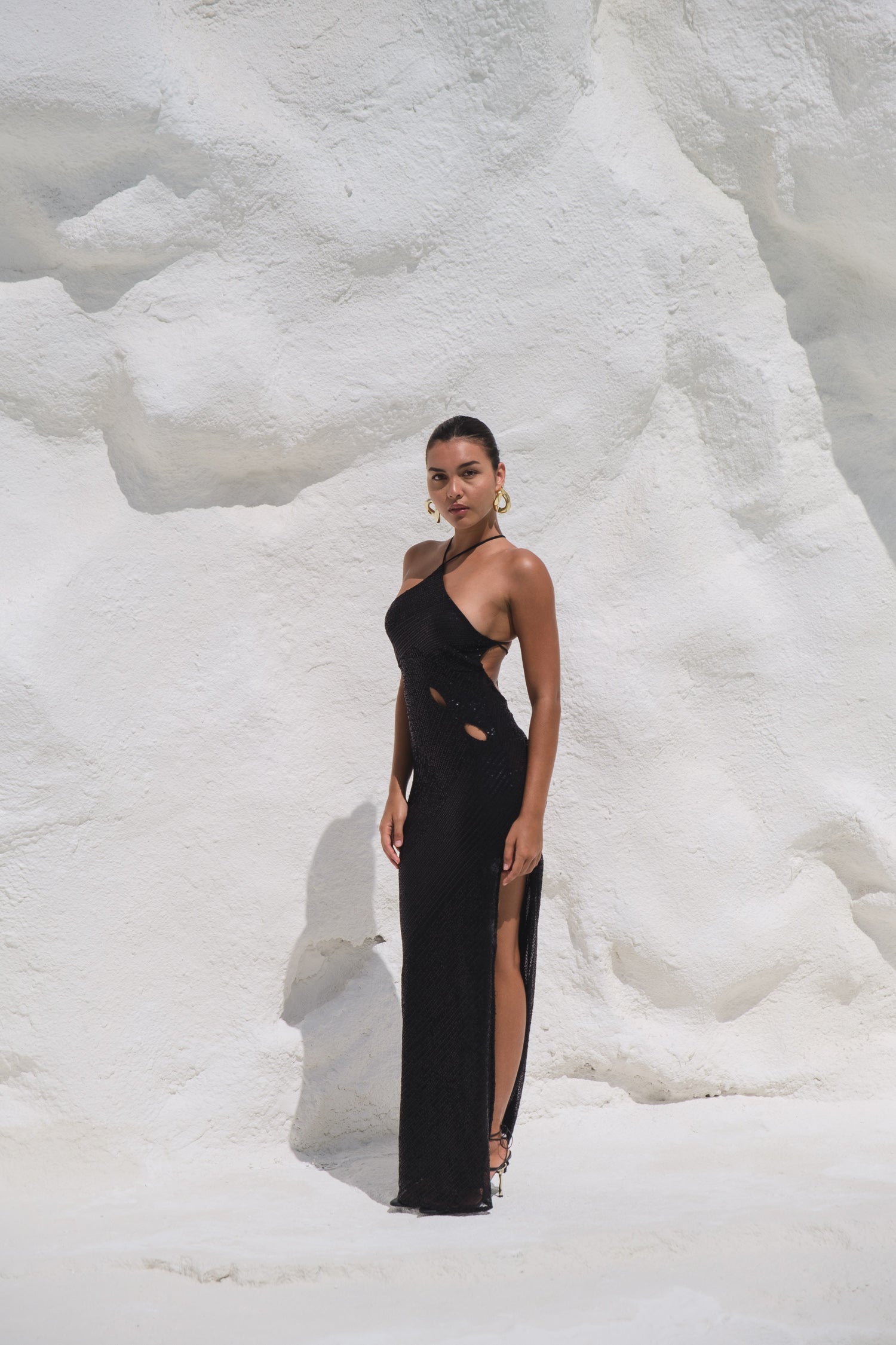 MIMI DRESS BLACK | EX SHOP STOCK HNTR THE LABEL