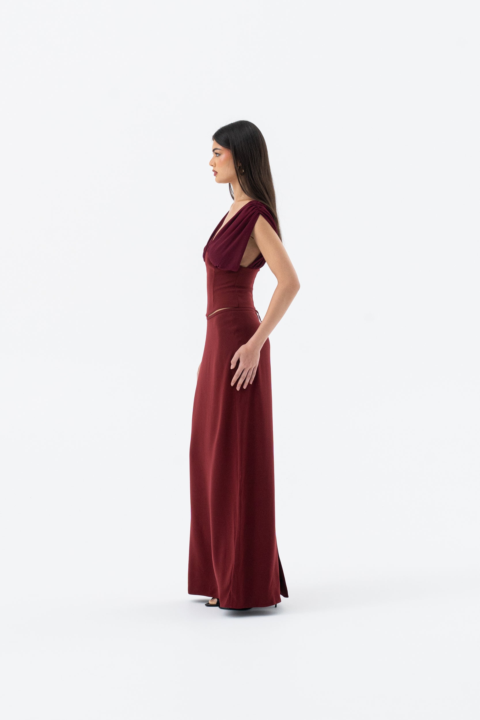 KAIA GOWN | WINE HNTR THE LABEL