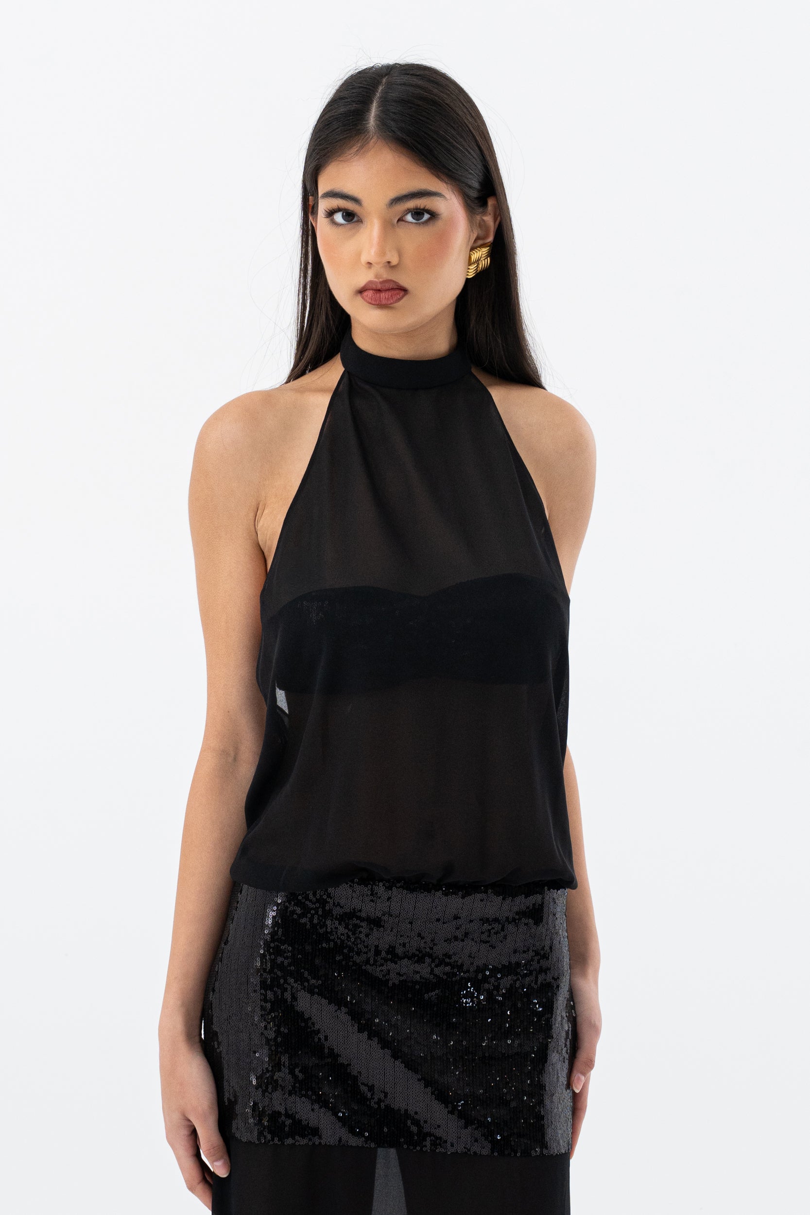 SIENNA DRESS | BLACK HNTR THE LABEL