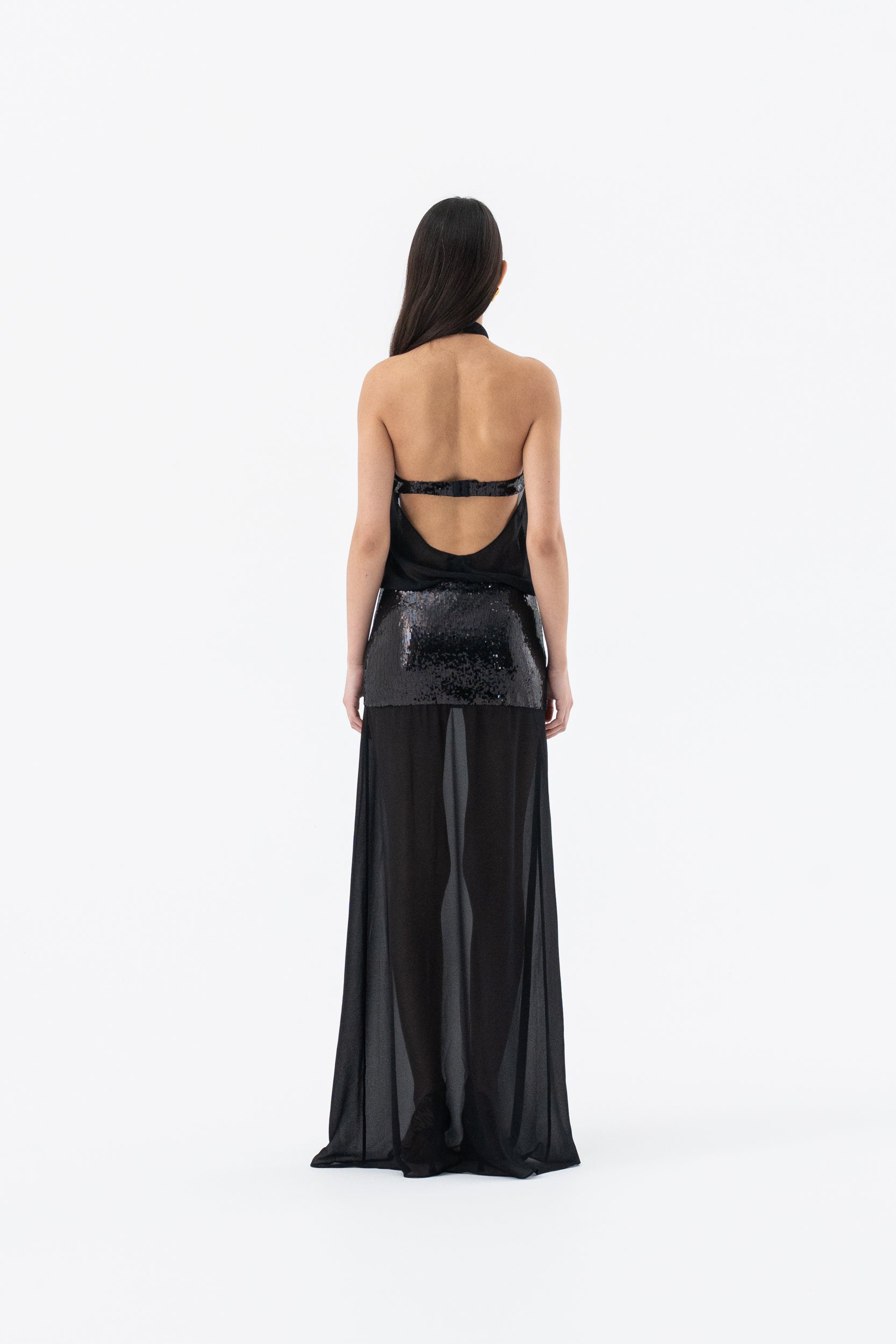 SIENNA DRESS | BLACK HNTR THE LABEL