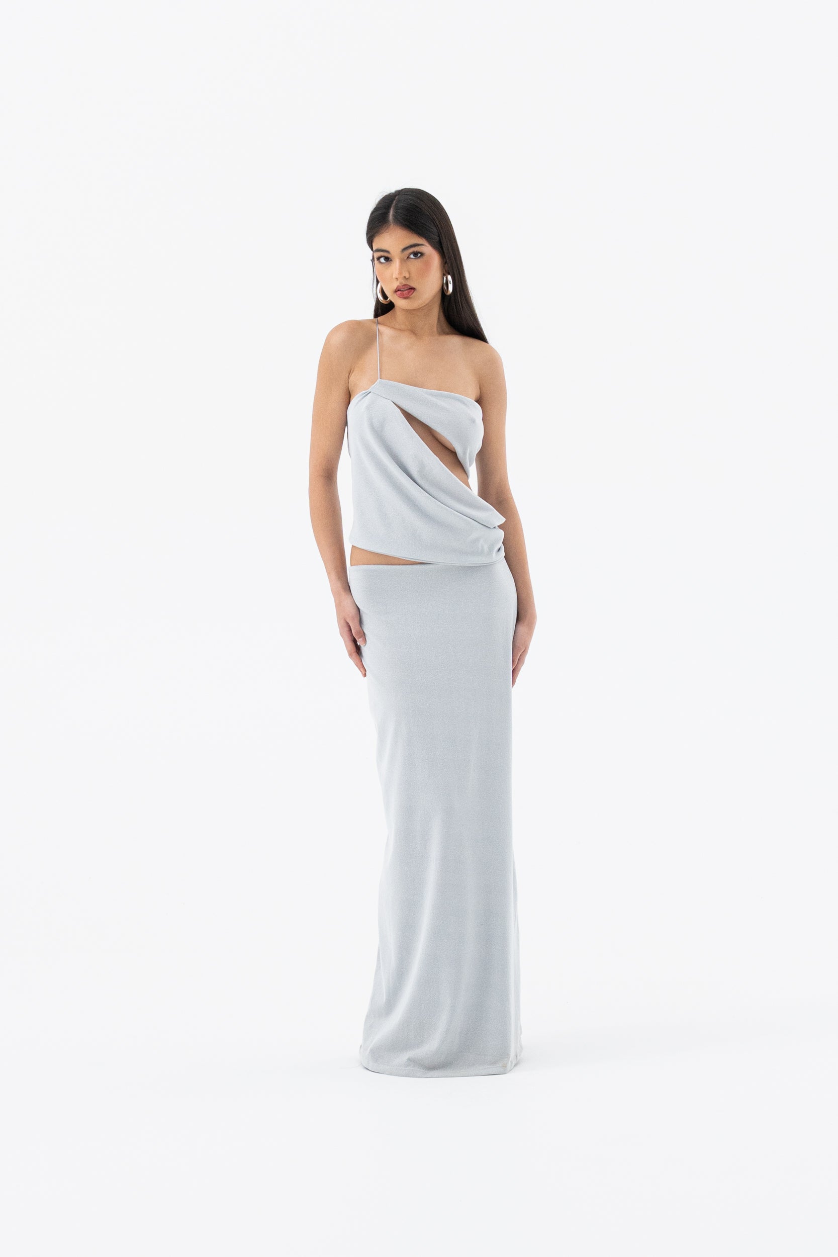 GEORGIE DRESS | SILVER HNTR THE LABEL