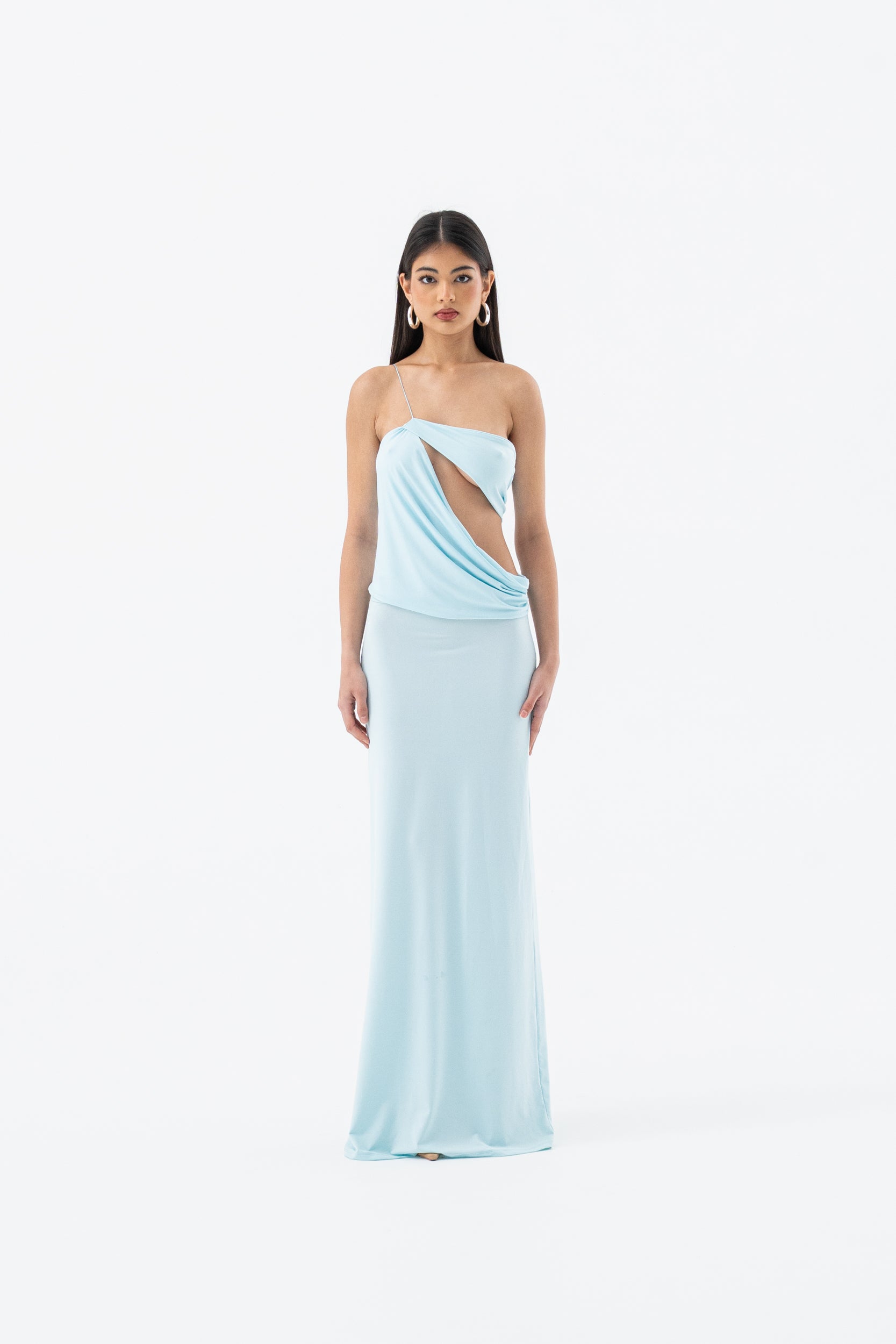 GEORGIE DRESS | AQUA HNTR THE LABEL