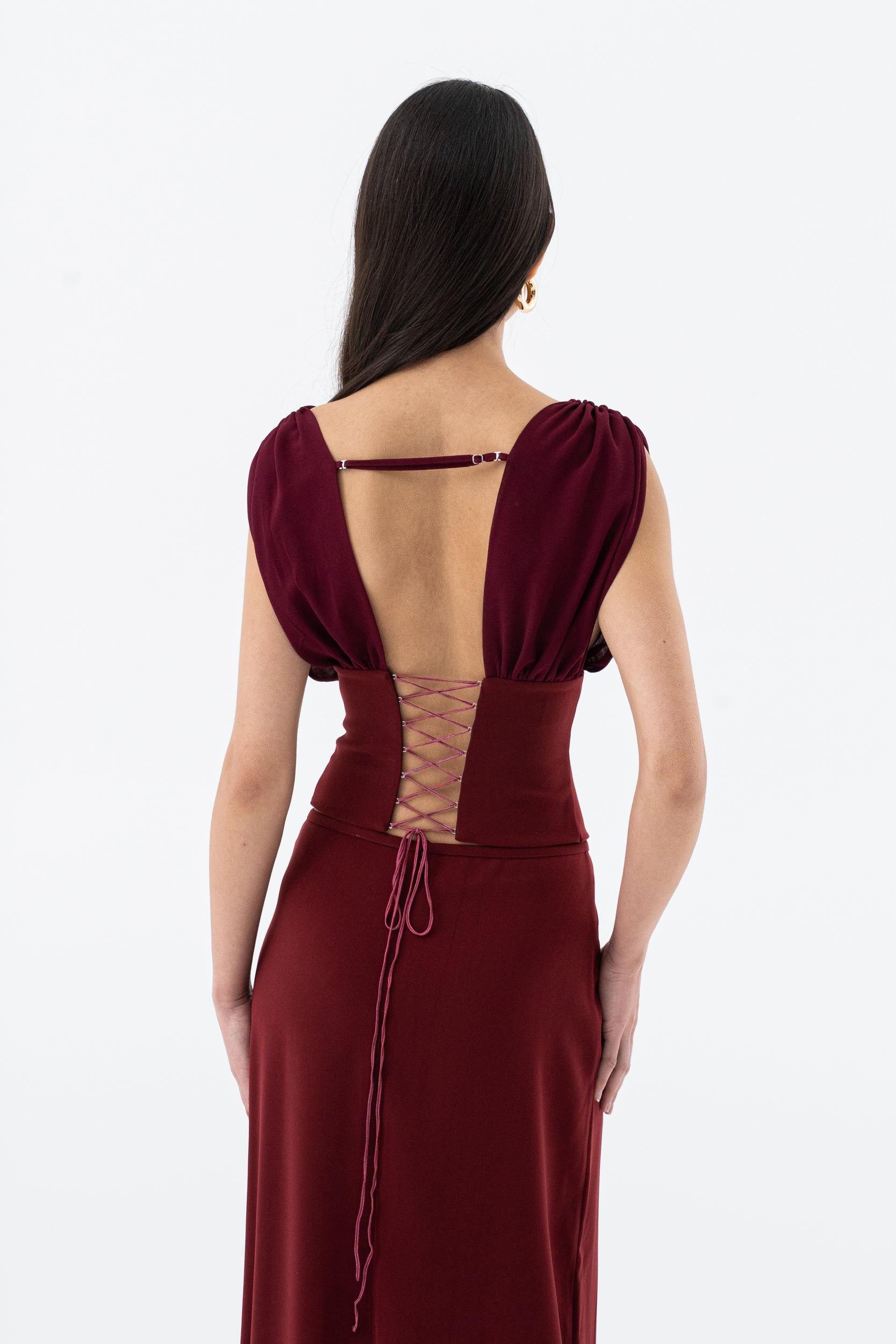 KAIA GOWN | WINE HNTR THE LABEL