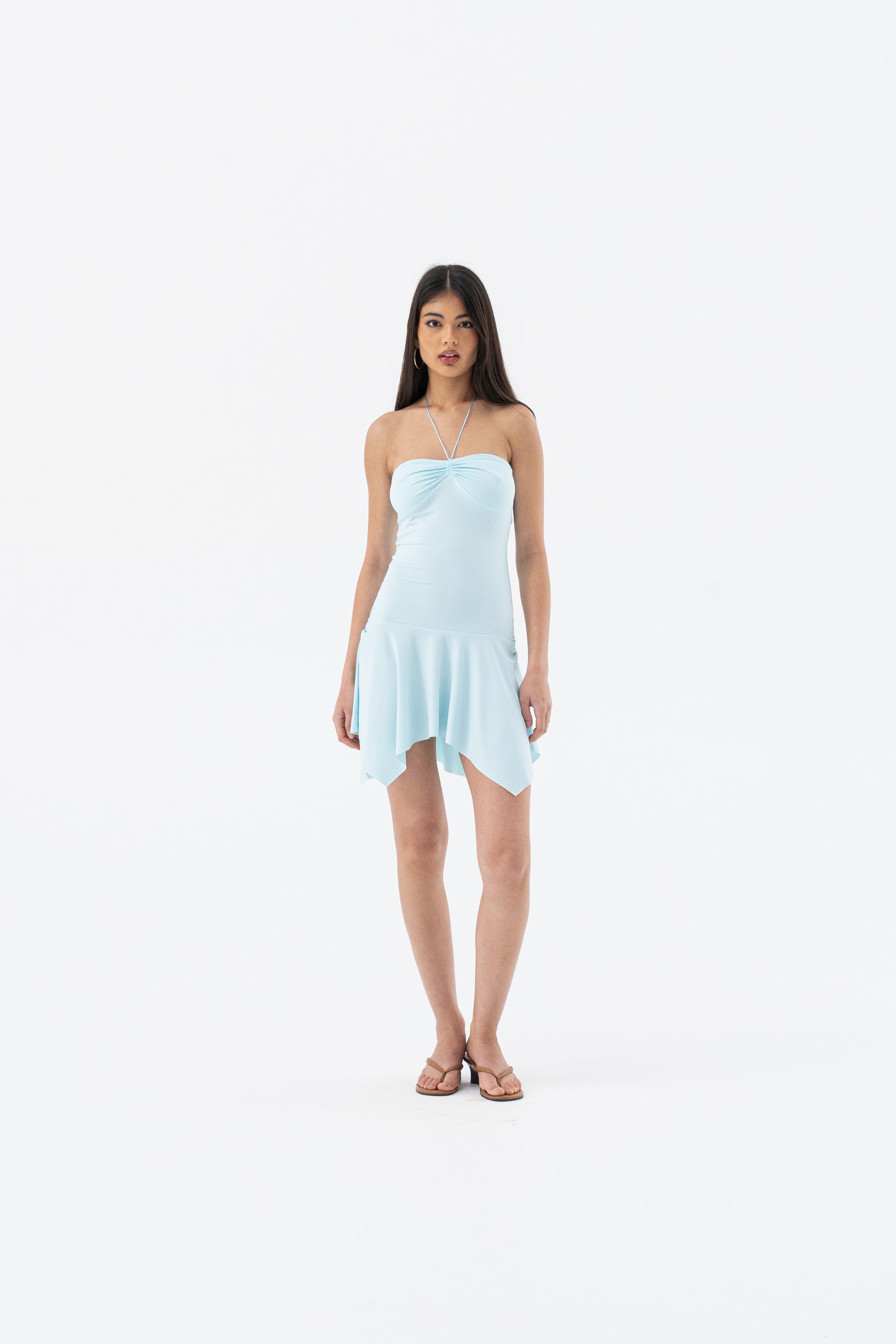 JUNE MINI DRESS | AQUA HNTR THE LABEL