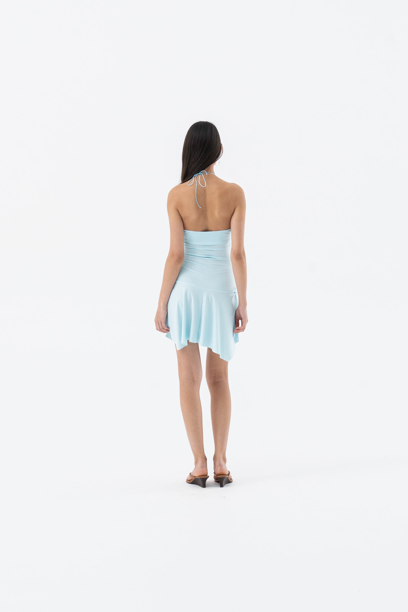 JUNE MINI DRESS | AQUA HNTR THE LABEL