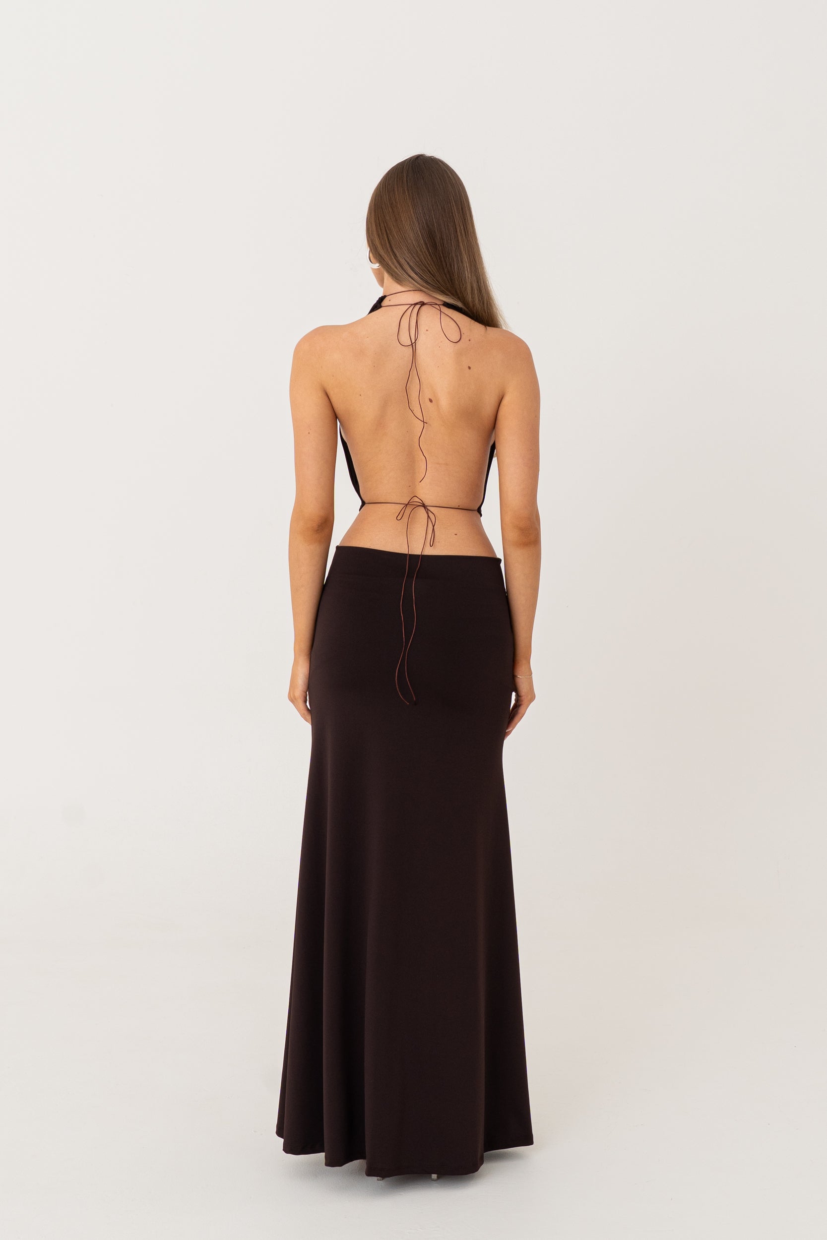 AZALEA DRESS | BROWN