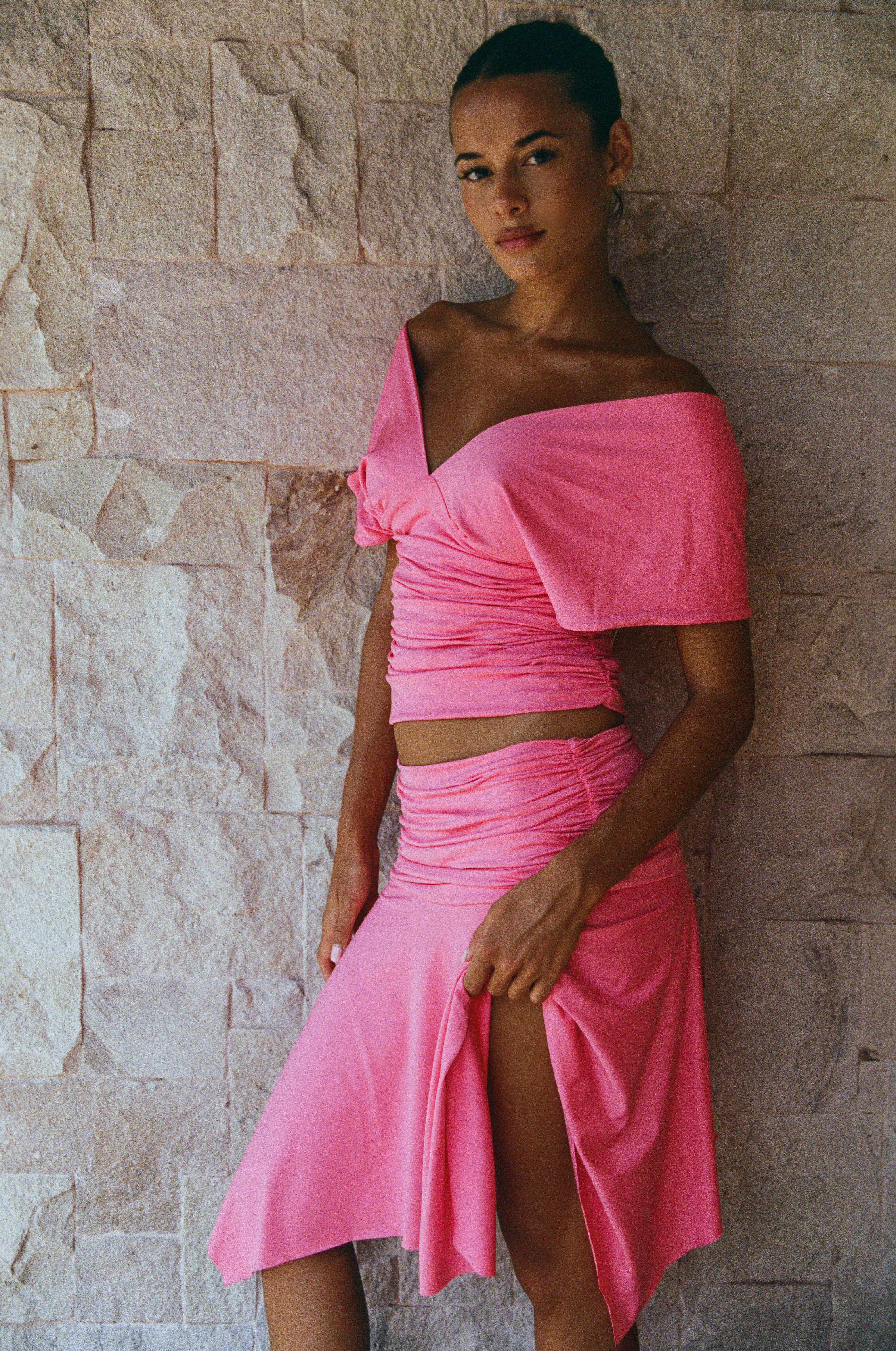 ANDI SKIRT | CORAL HNTR THE LABEL
