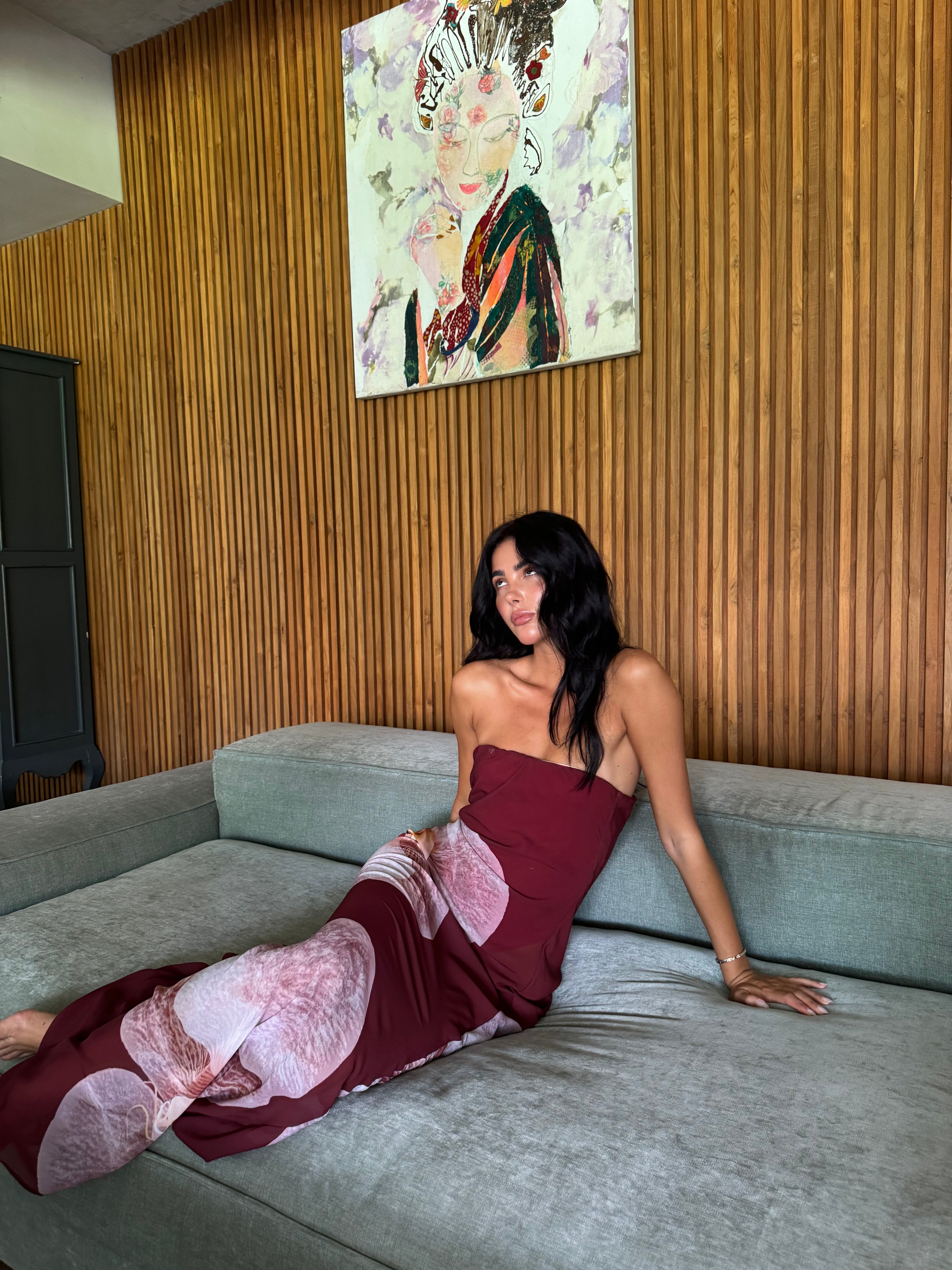 ALESSIA MAXI DRESS | ORCHID