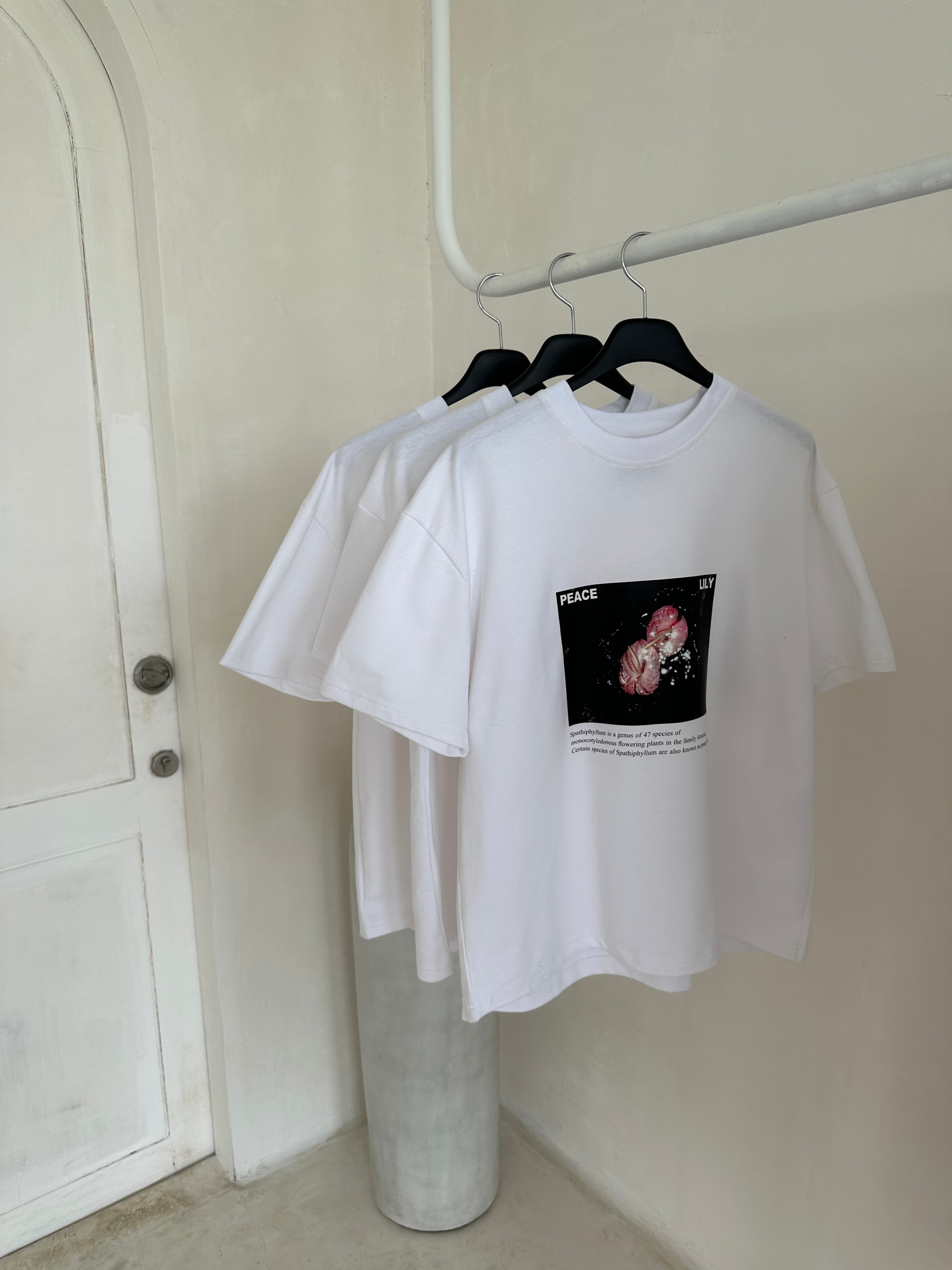 Boyfriend Tee | Peace Lily