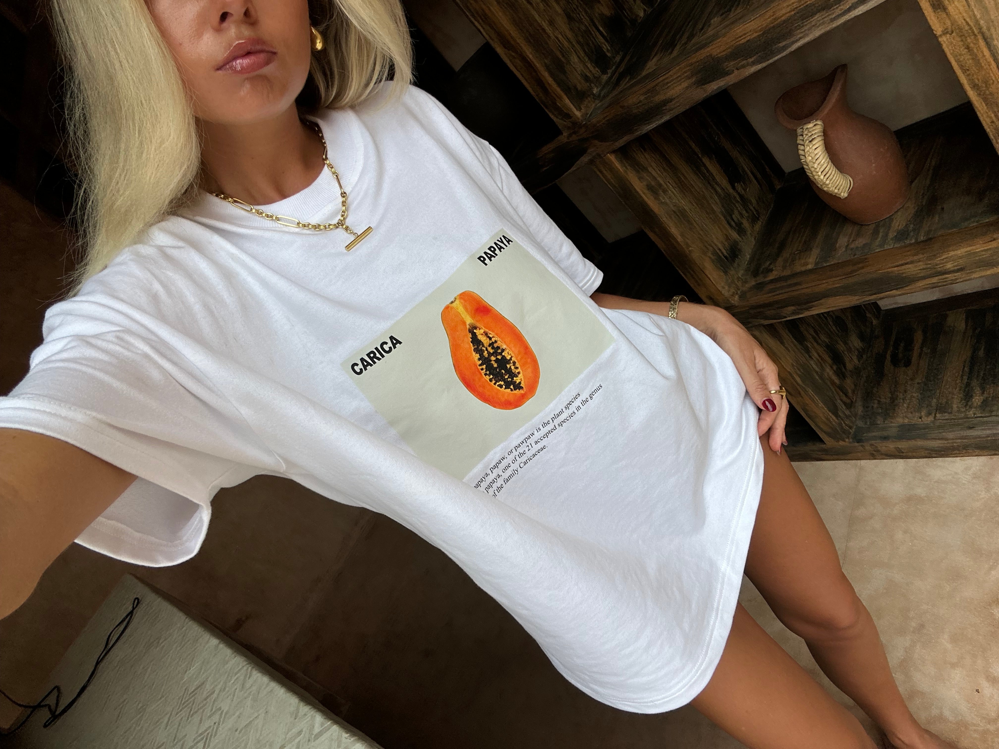 Boyfriend Tee | Papaya