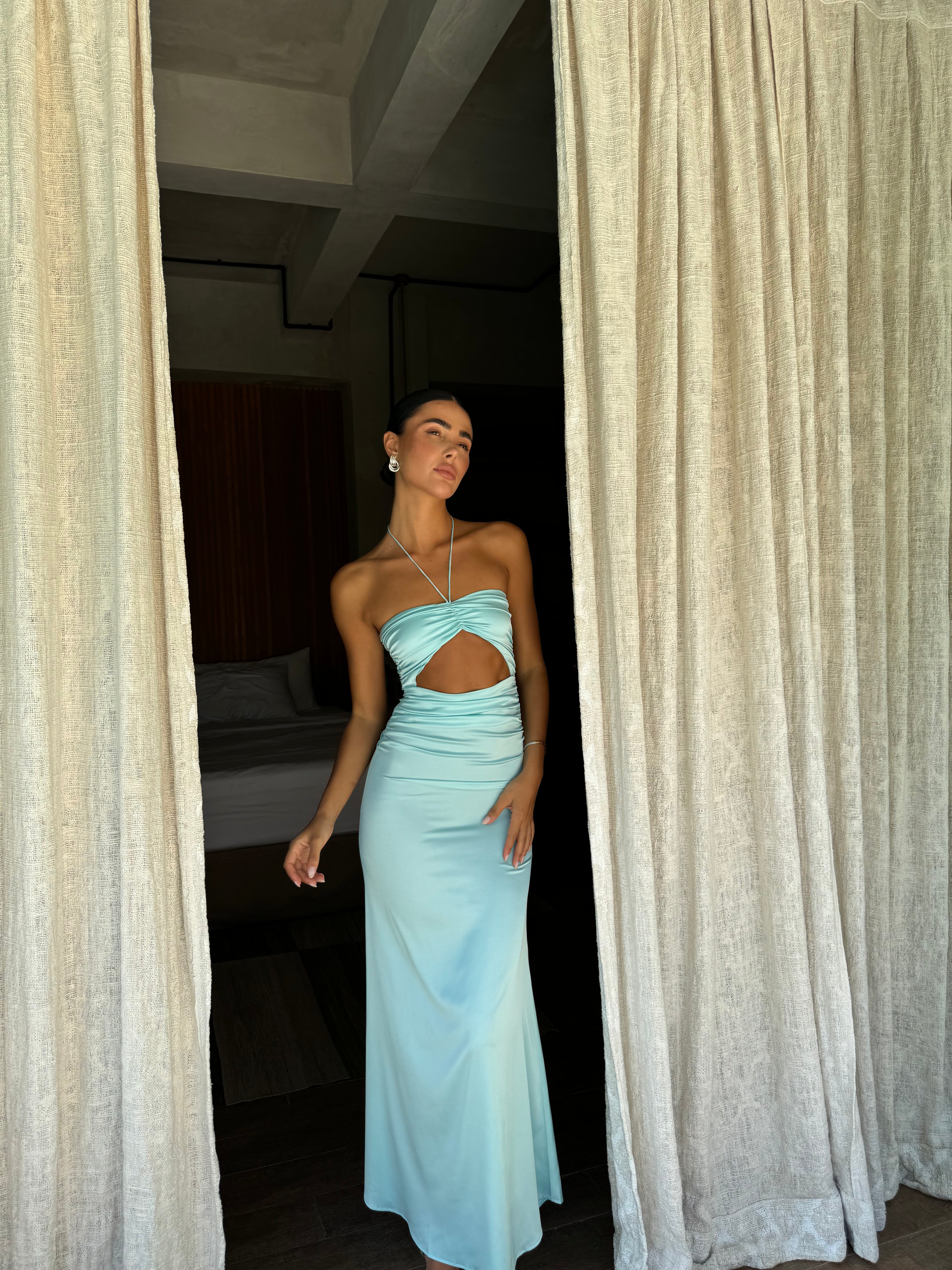 AUDE DRESS | AQUA