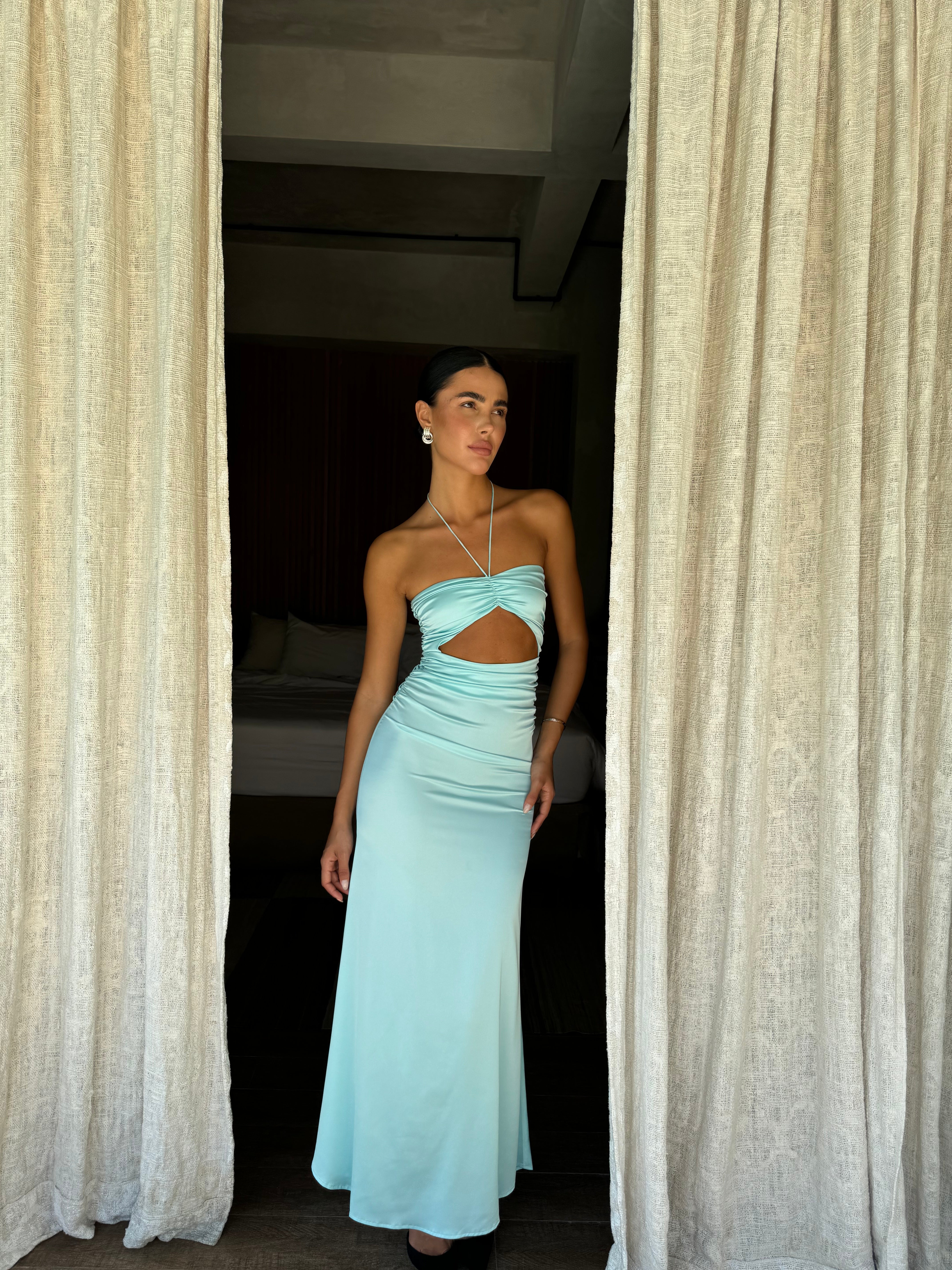AUDE DRESS | AQUA