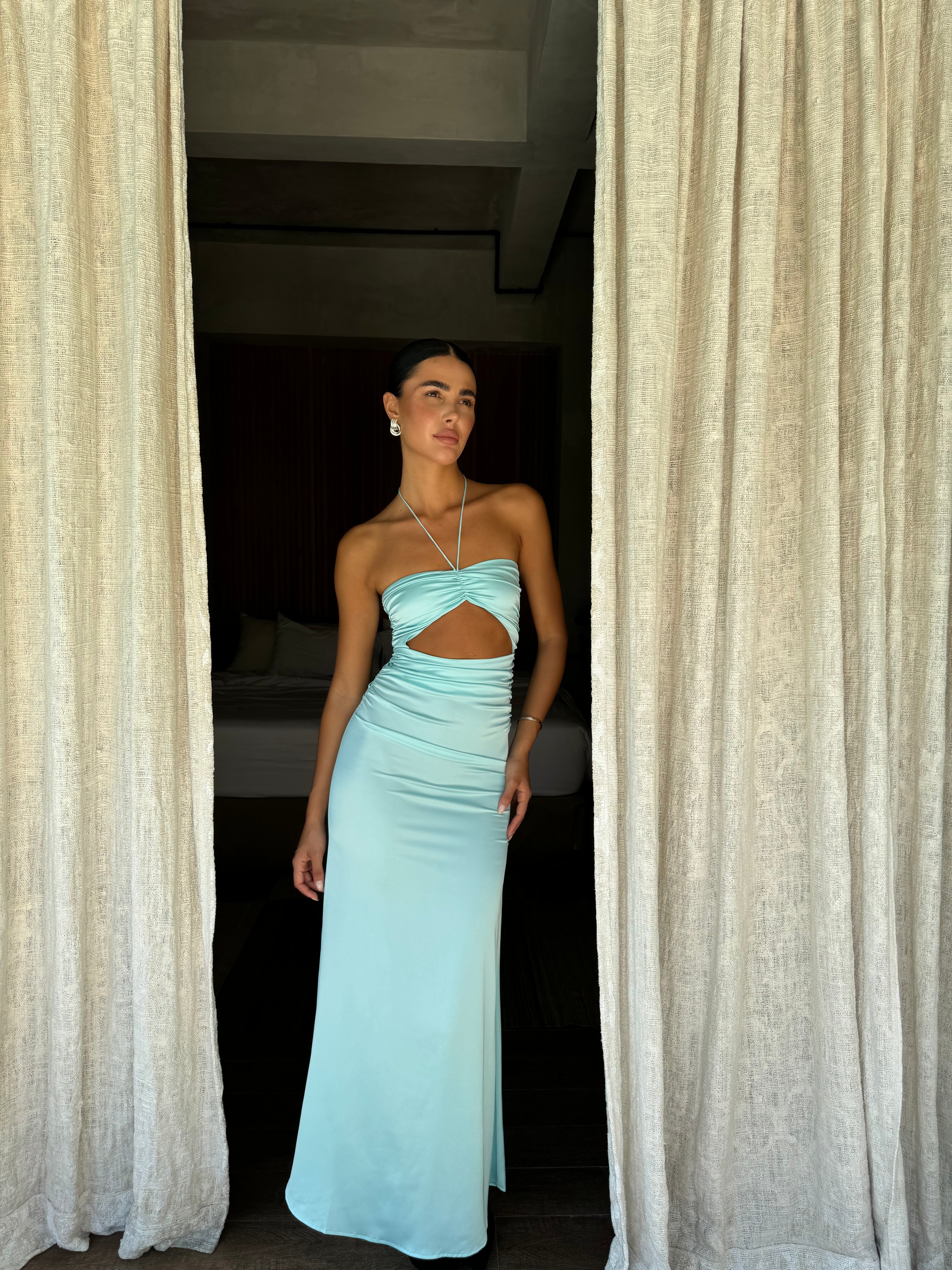 AUDE DRESS | AQUA