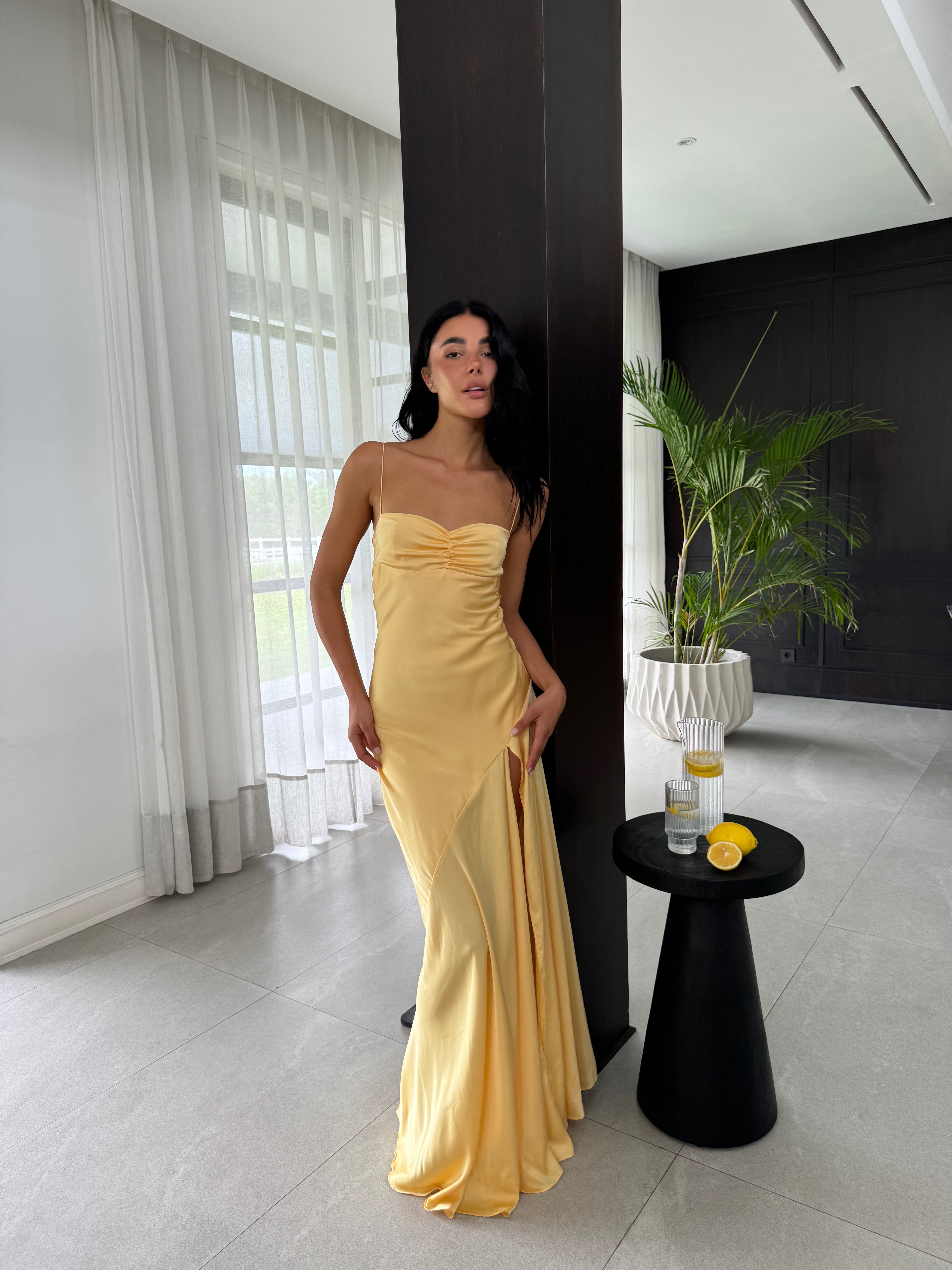 GAIA GOWN | GOLD SUN