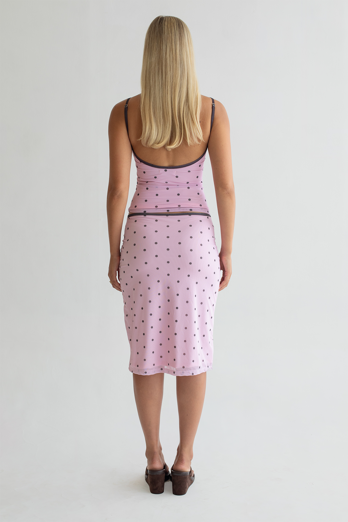 NOAH SINGLET | PINK POLKA