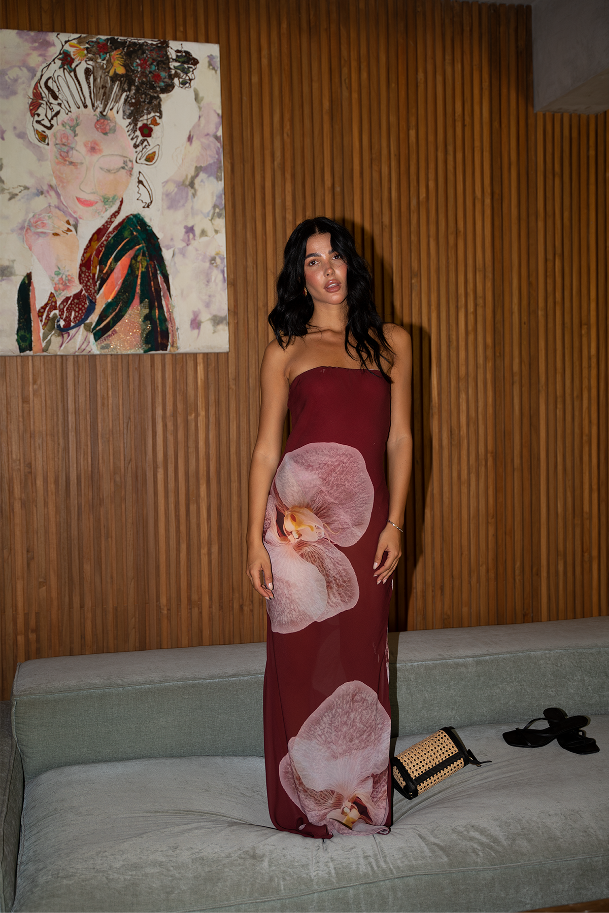 ALESSIA MAXI DRESS | ORCHID