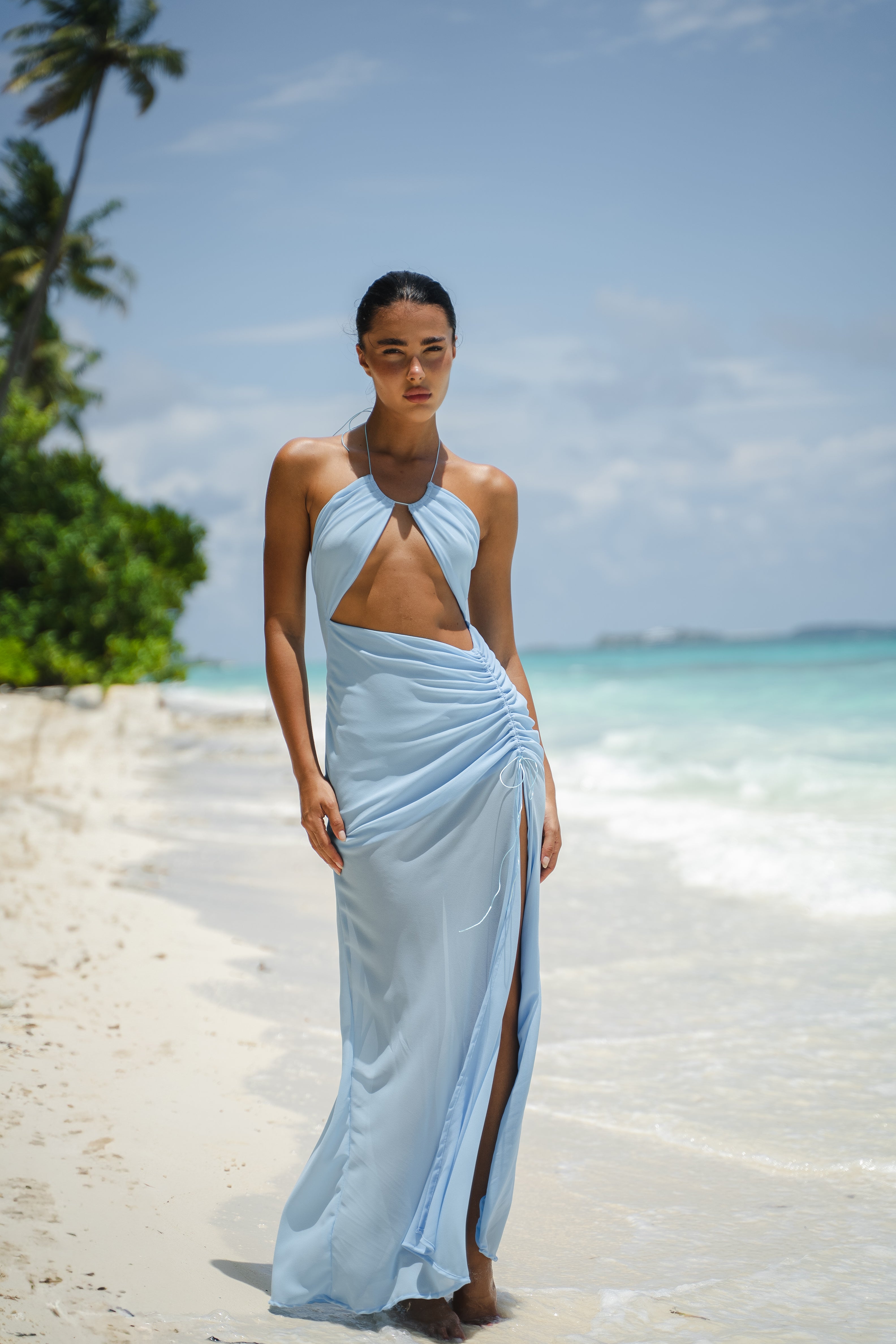 JASMINE DRESS | POWDER BLUE