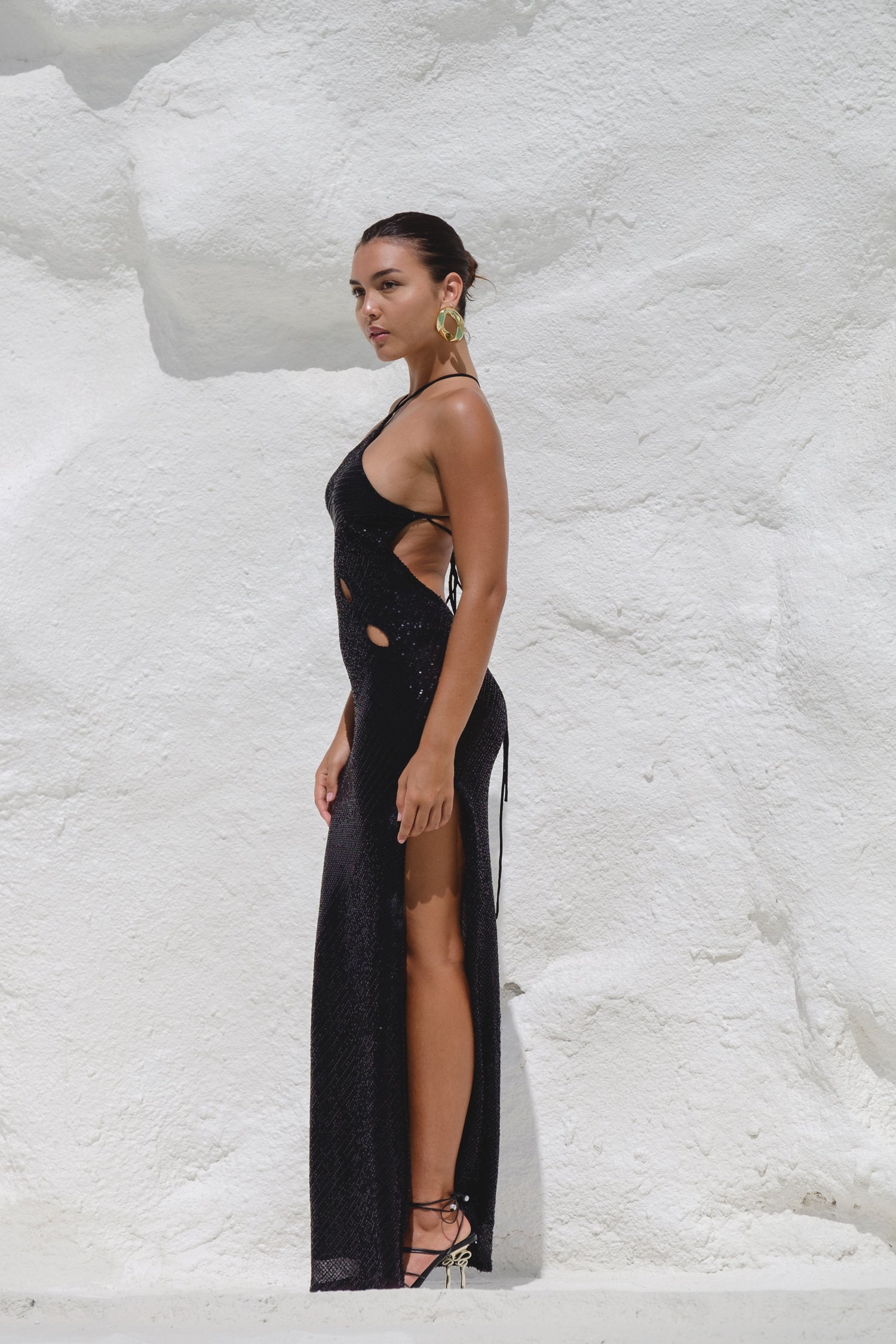 MIMI DRESS BLACK | EX SHOP STOCK HNTR THE LABEL