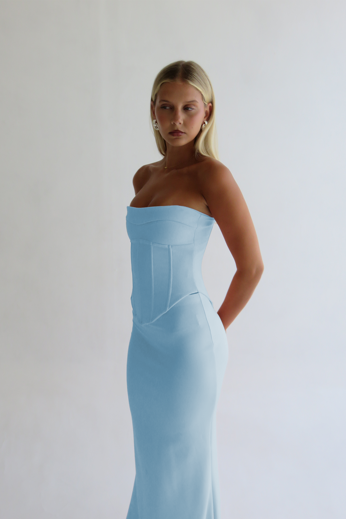 LOUIE GOWN | BABY BLUE