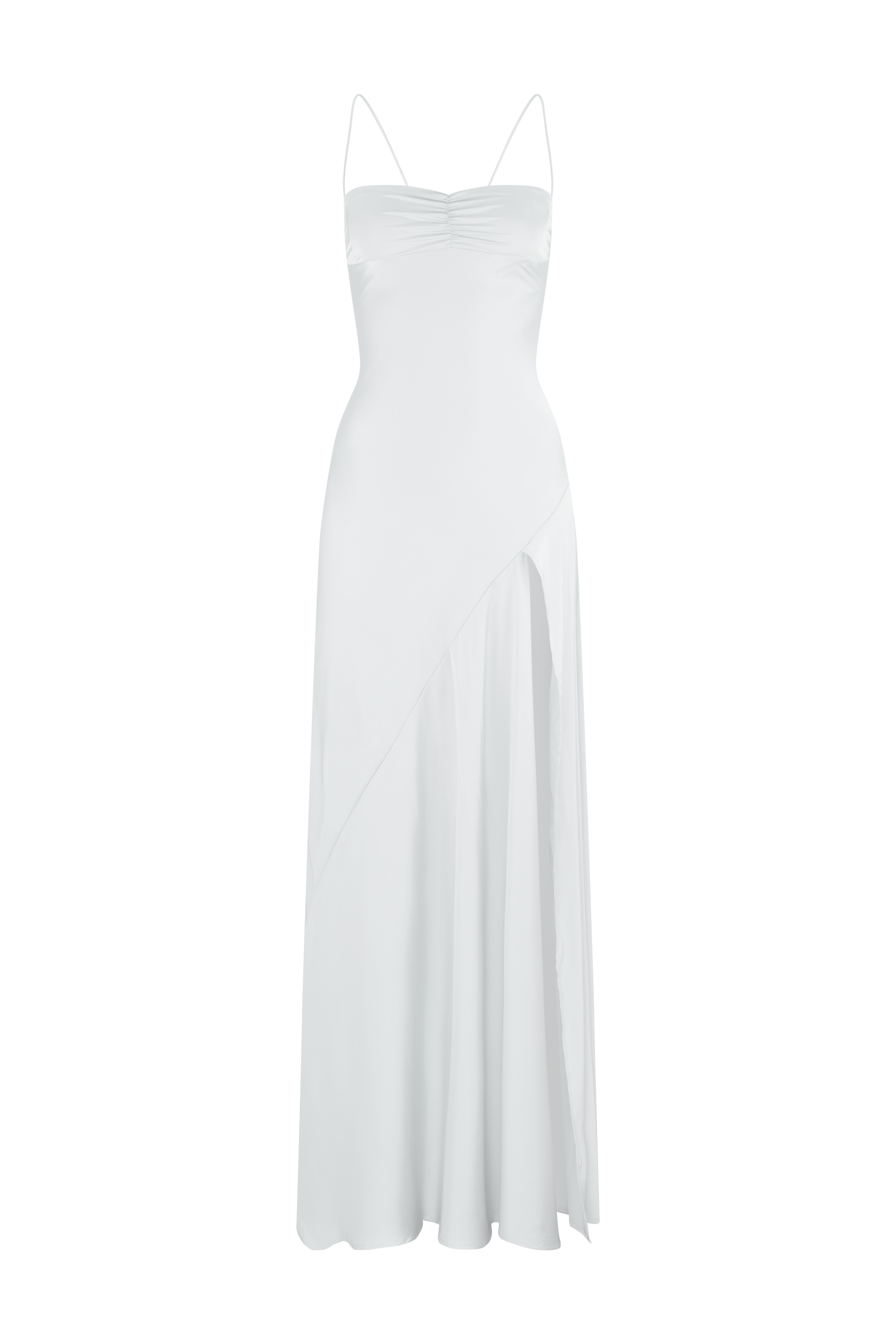 GAIA GOWN: Blanc