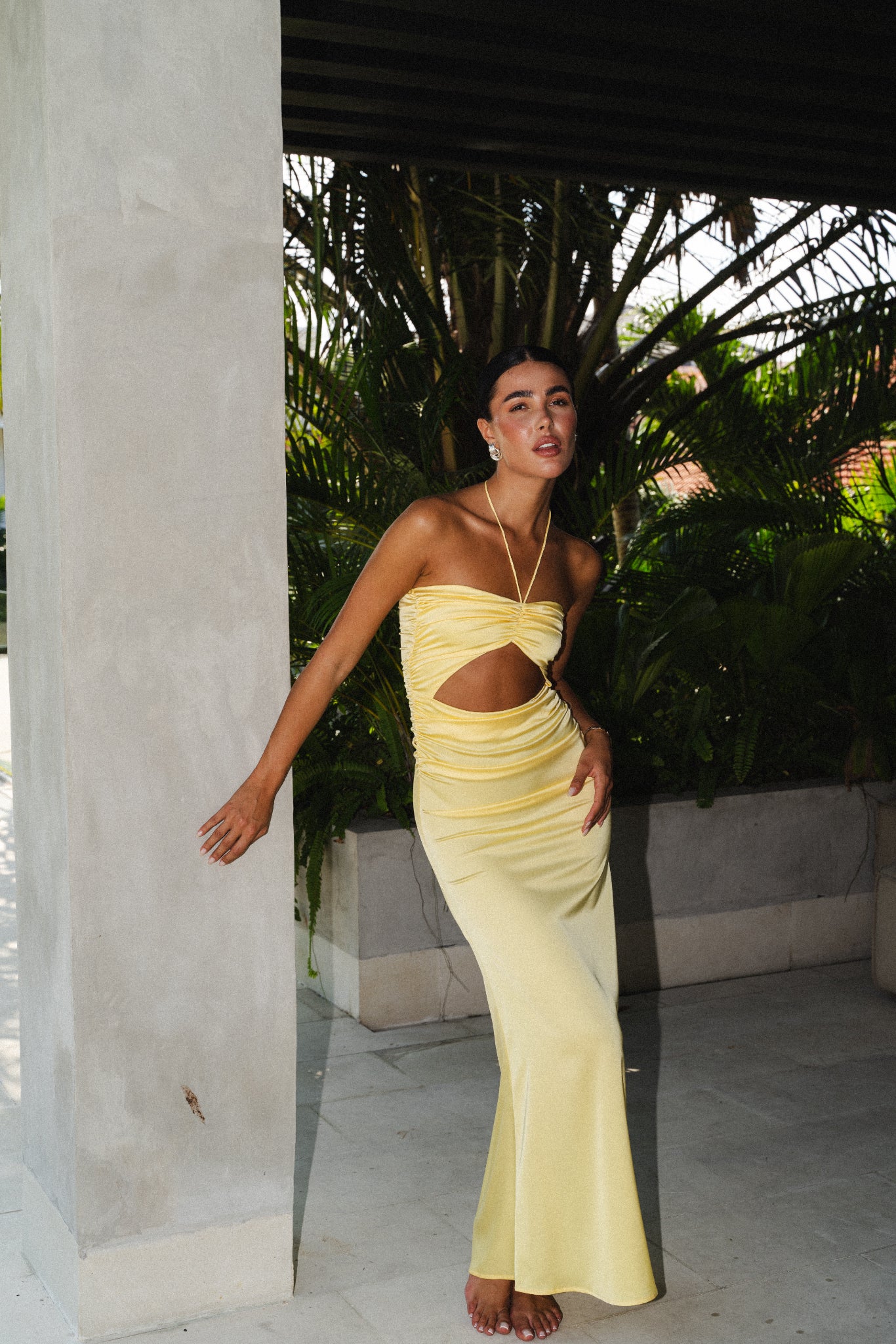 AUDE DRESS | LEMON