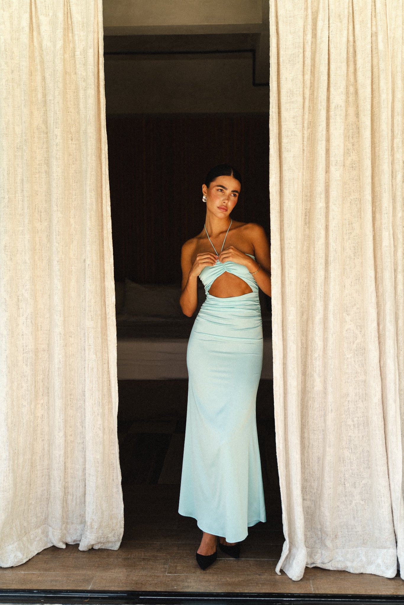 AUDE DRESS | AQUA