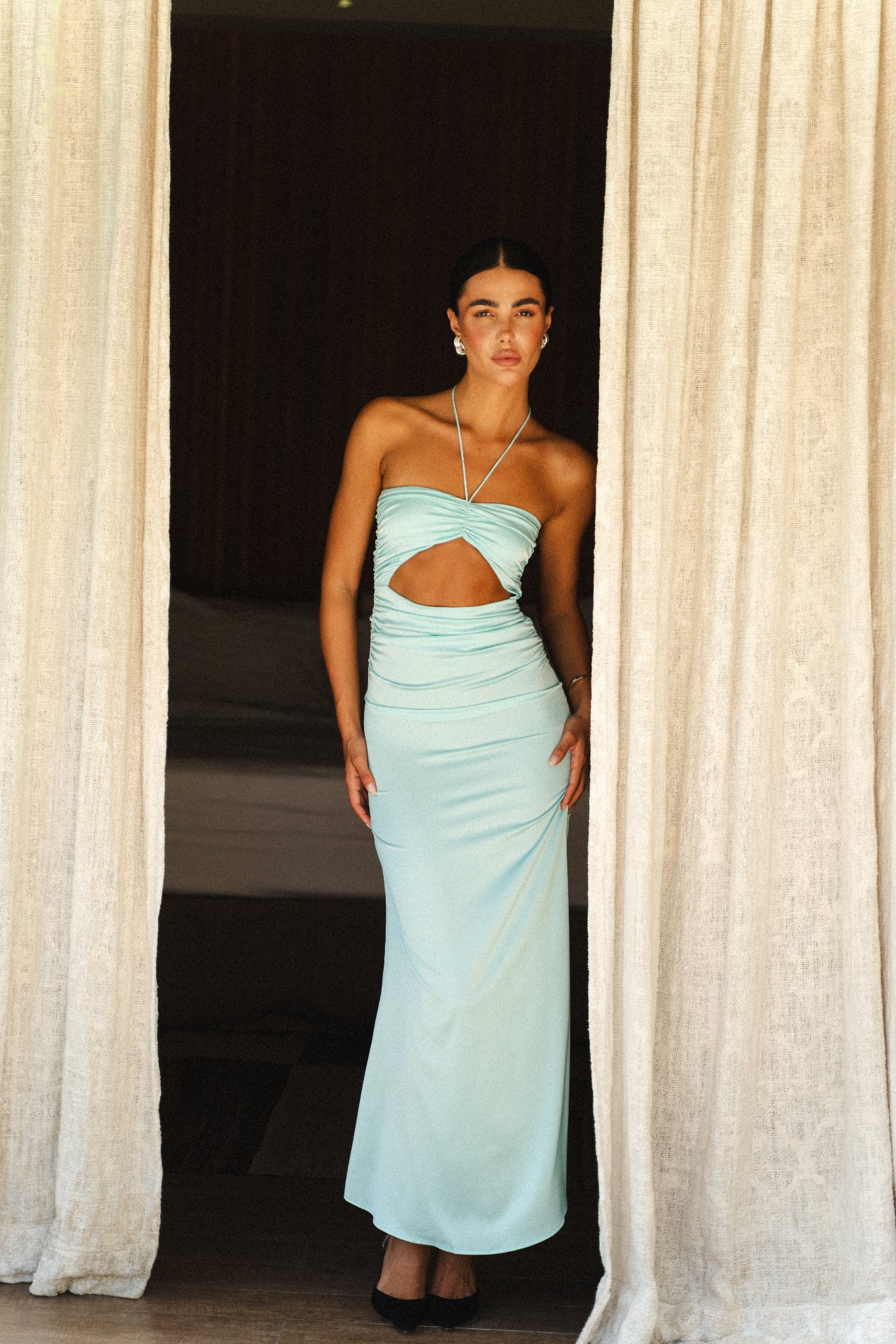 AUDE DRESS | AQUA