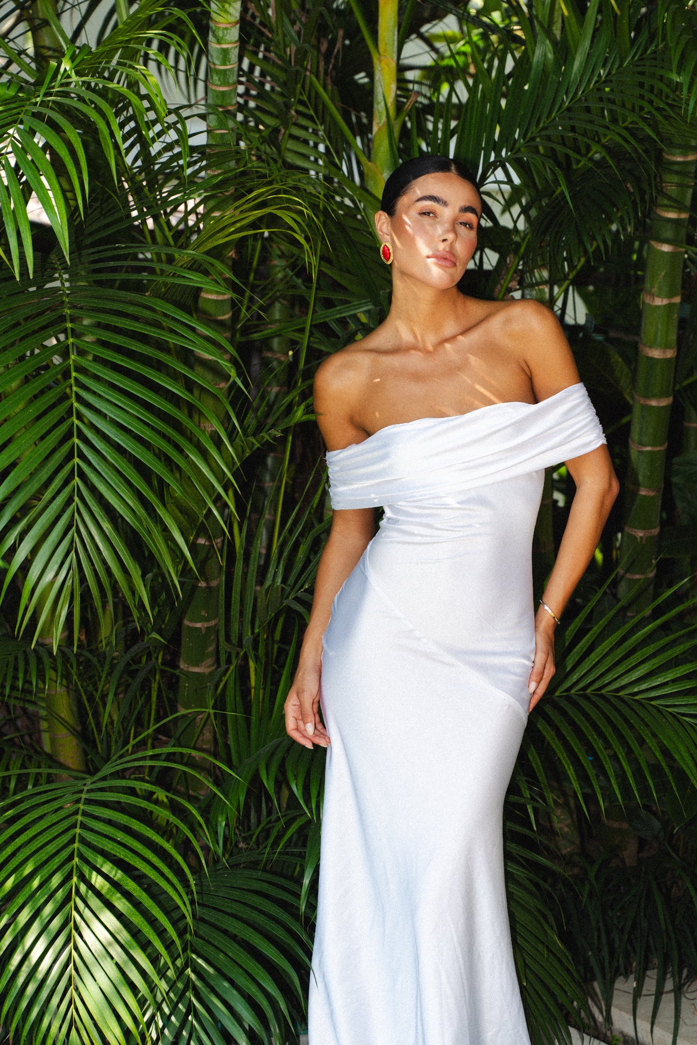 KAYLA GOWN | BLANC
