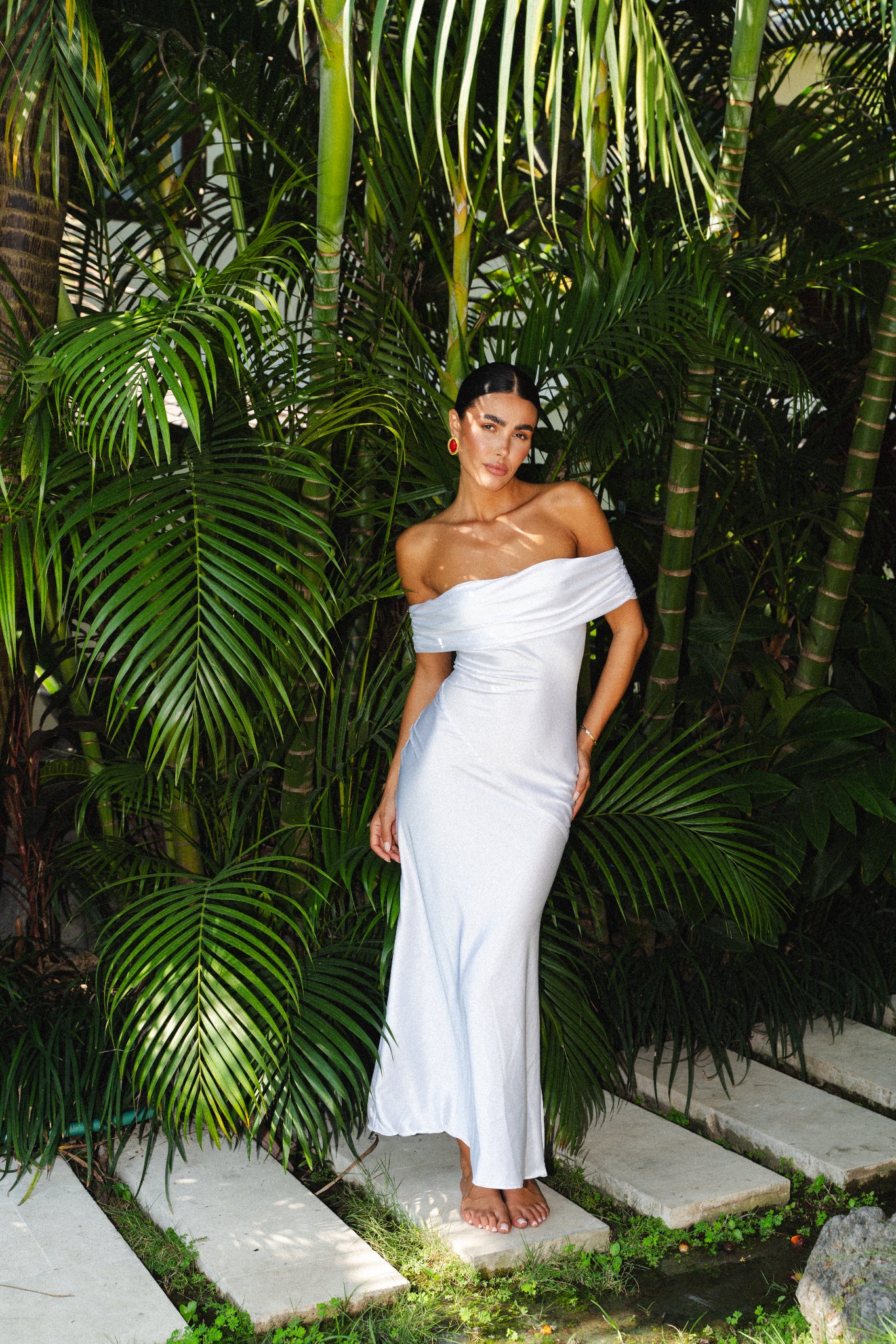 KAYLA GOWN | BLANC