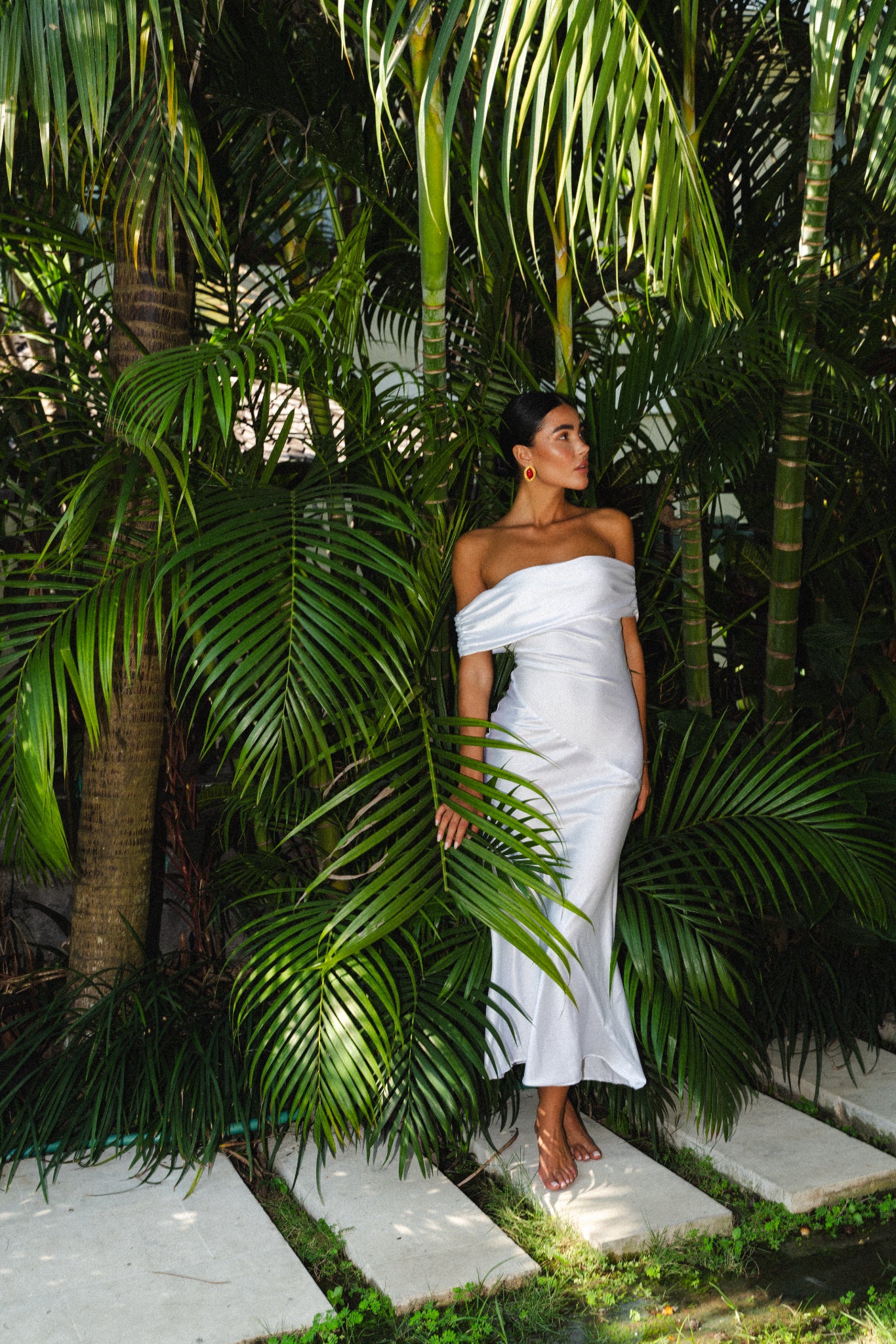 KAYLA GOWN | BLANC