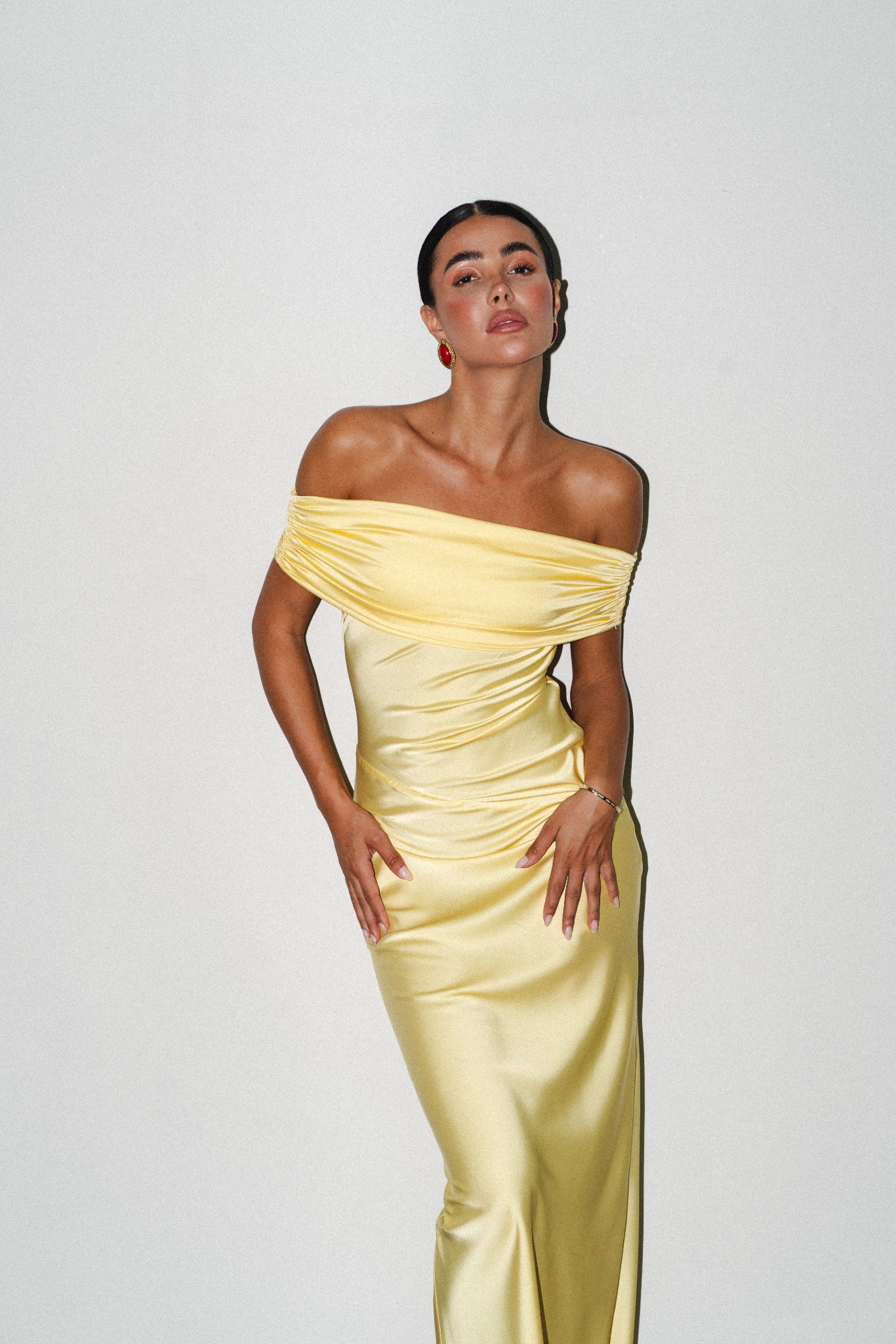 KAYLA GOWN | LEMON